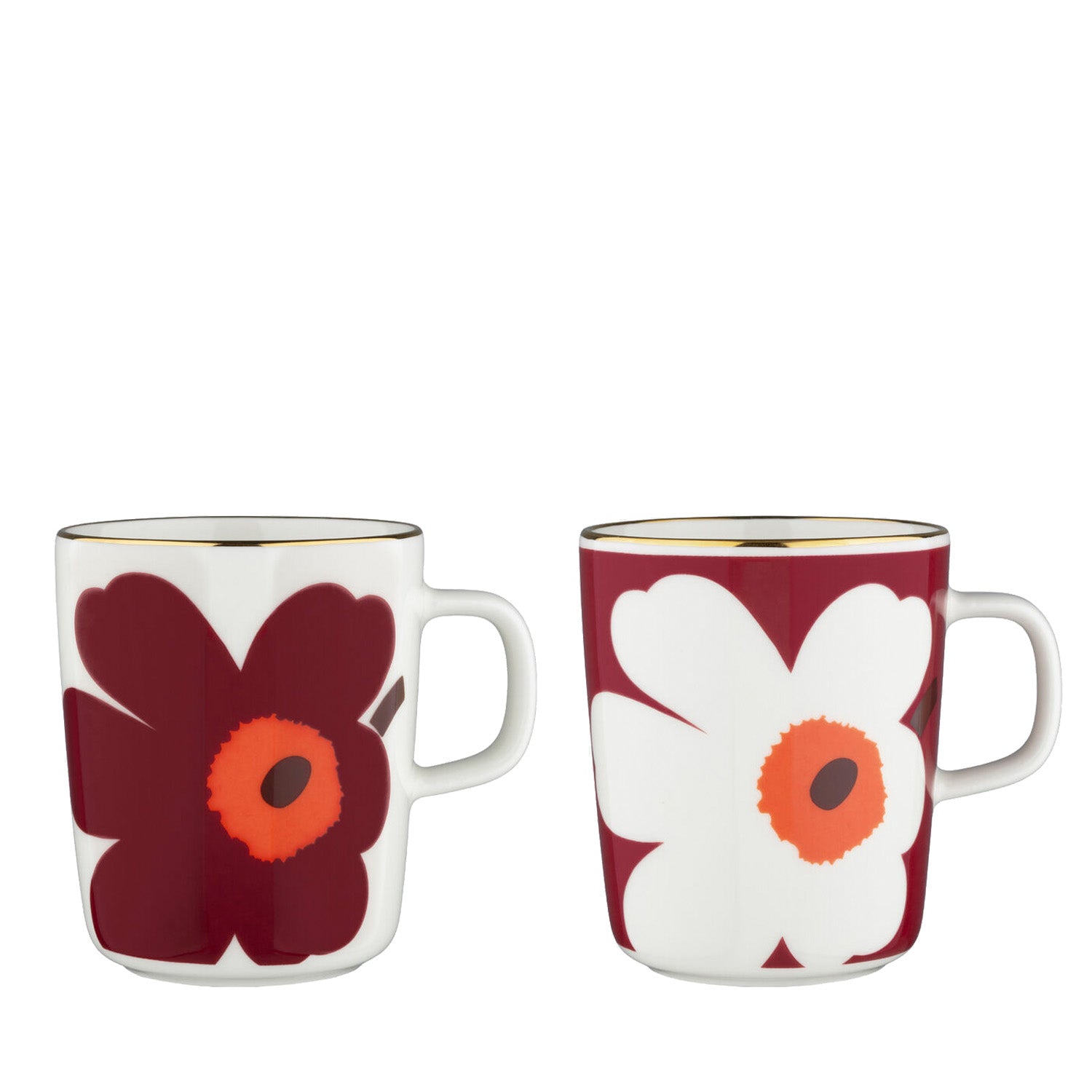Marimekko Juhla Unikko Mug - Set of 2
