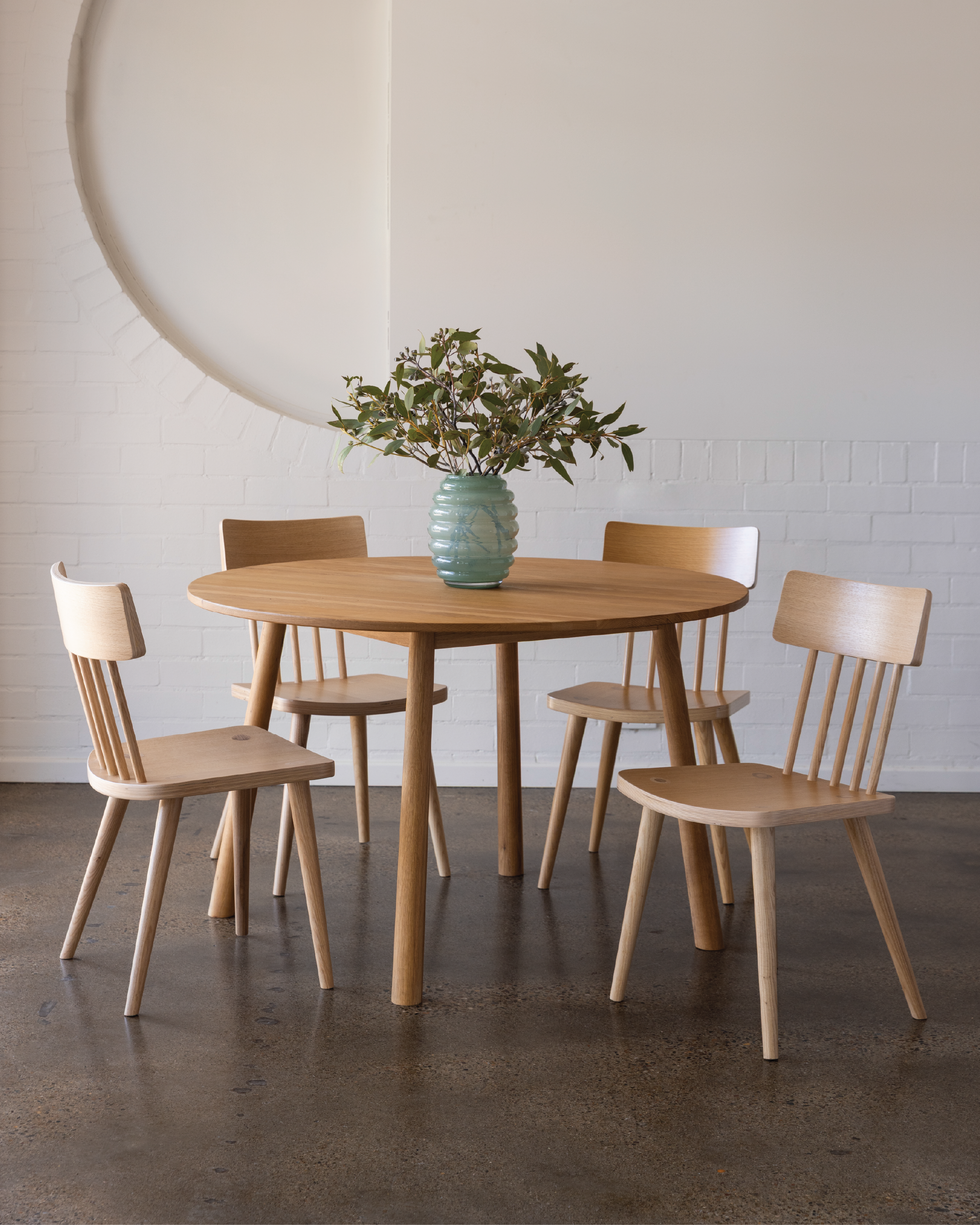 5 Bar Oak Dining Chair