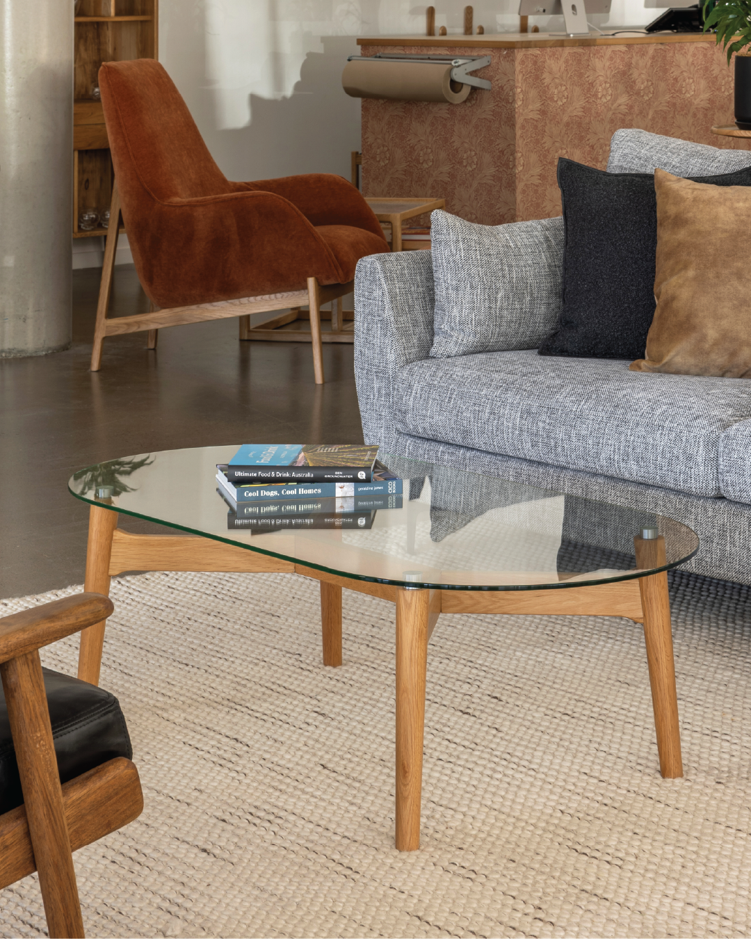 Arna Oval Coffee Table