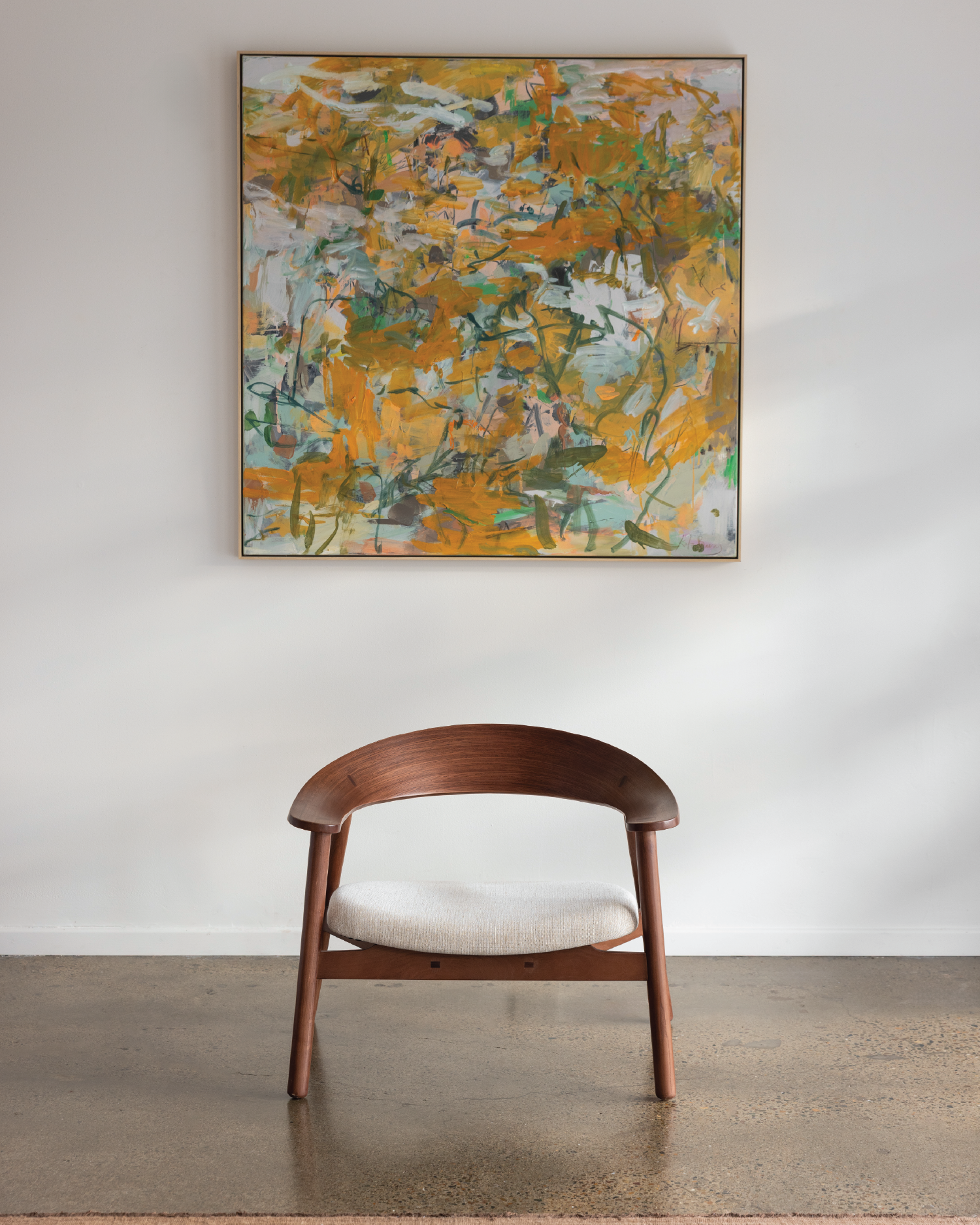 Bentwood Armchair Sandstone