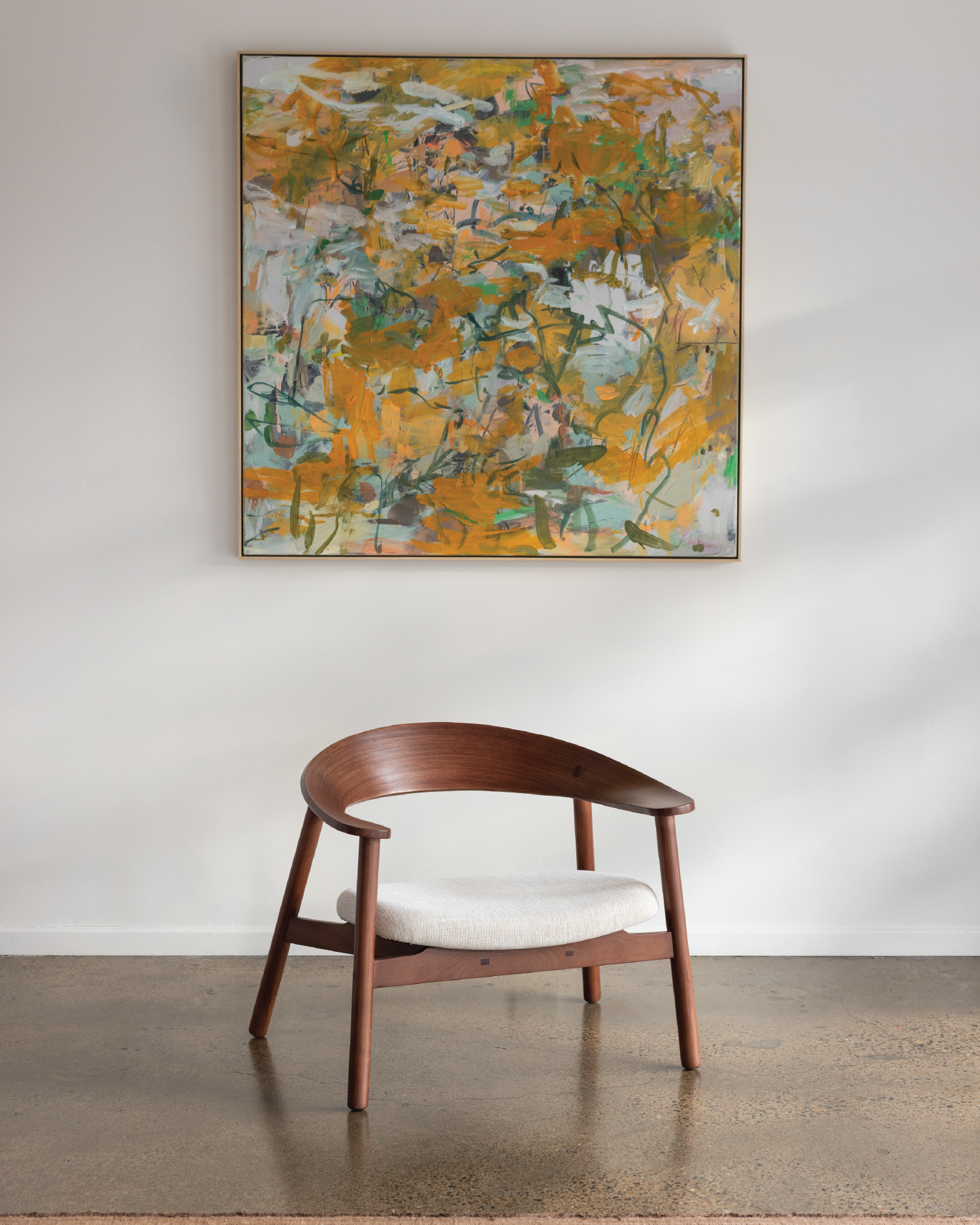 Bentwood Armchair Sandstone