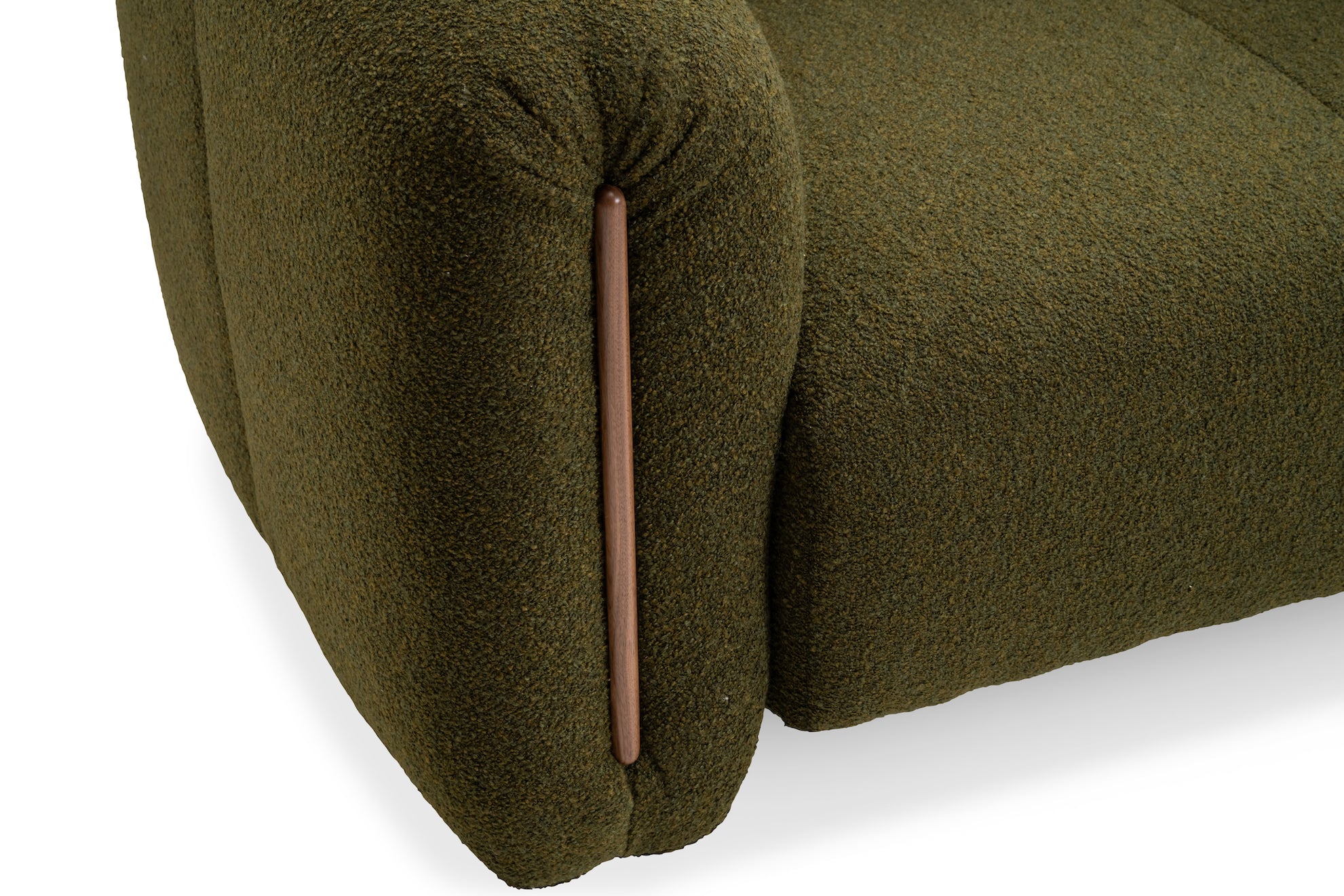Kurva 3 Seat Sofa Moss
