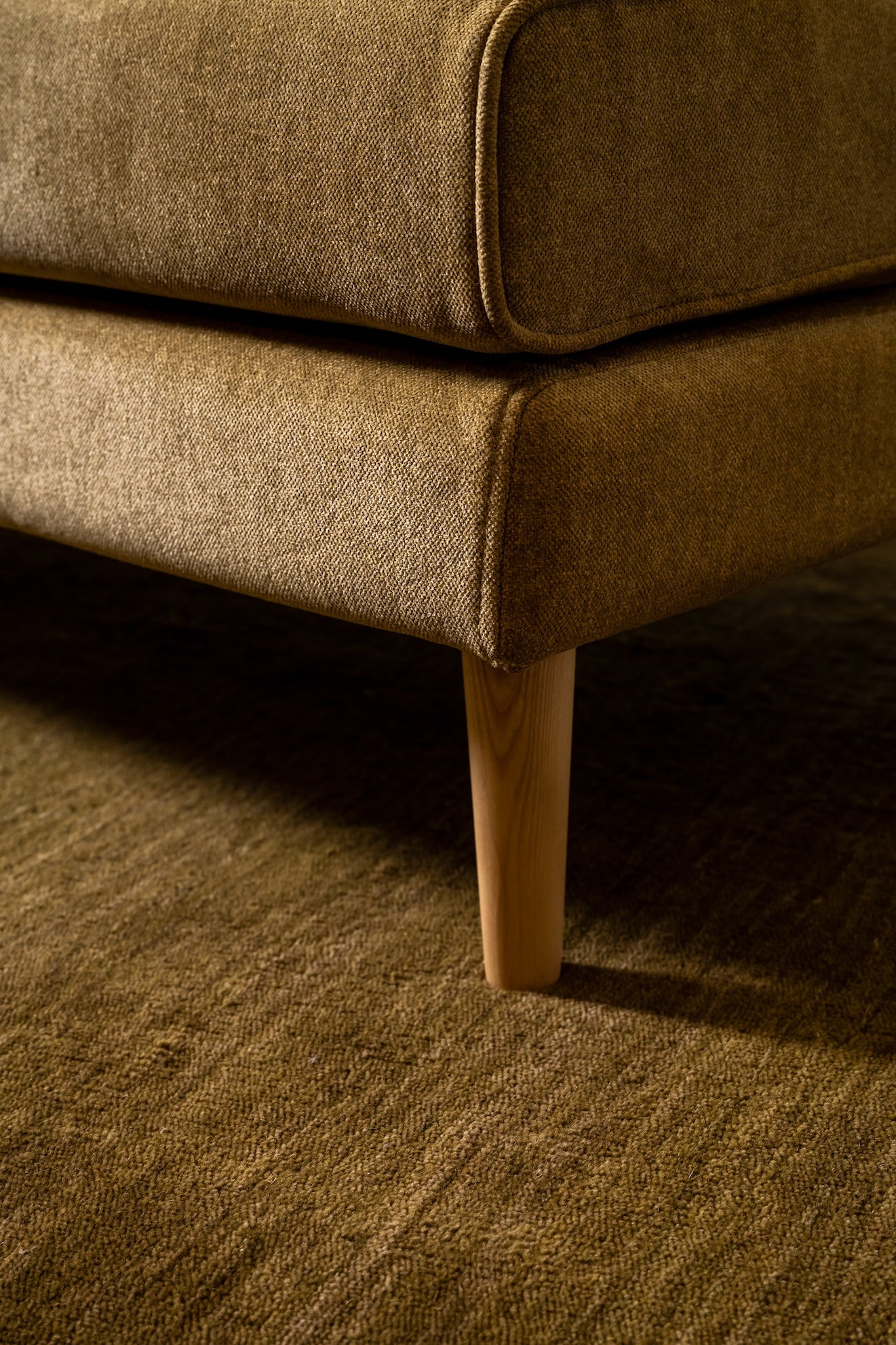 Narvik Ottoman Large Butterscotch Upholstery