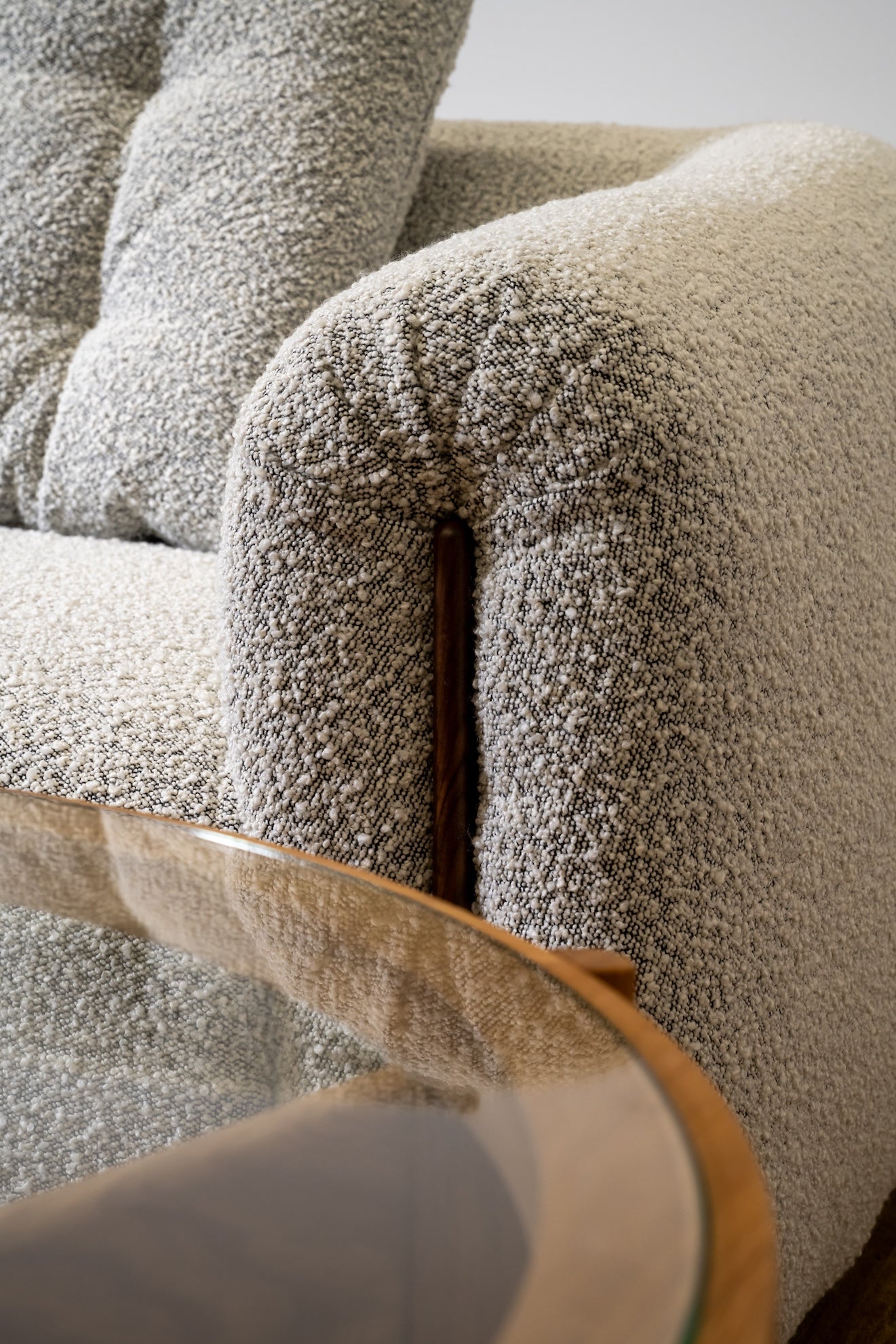 Kurva 3 Seat Sofa Oyster Shell