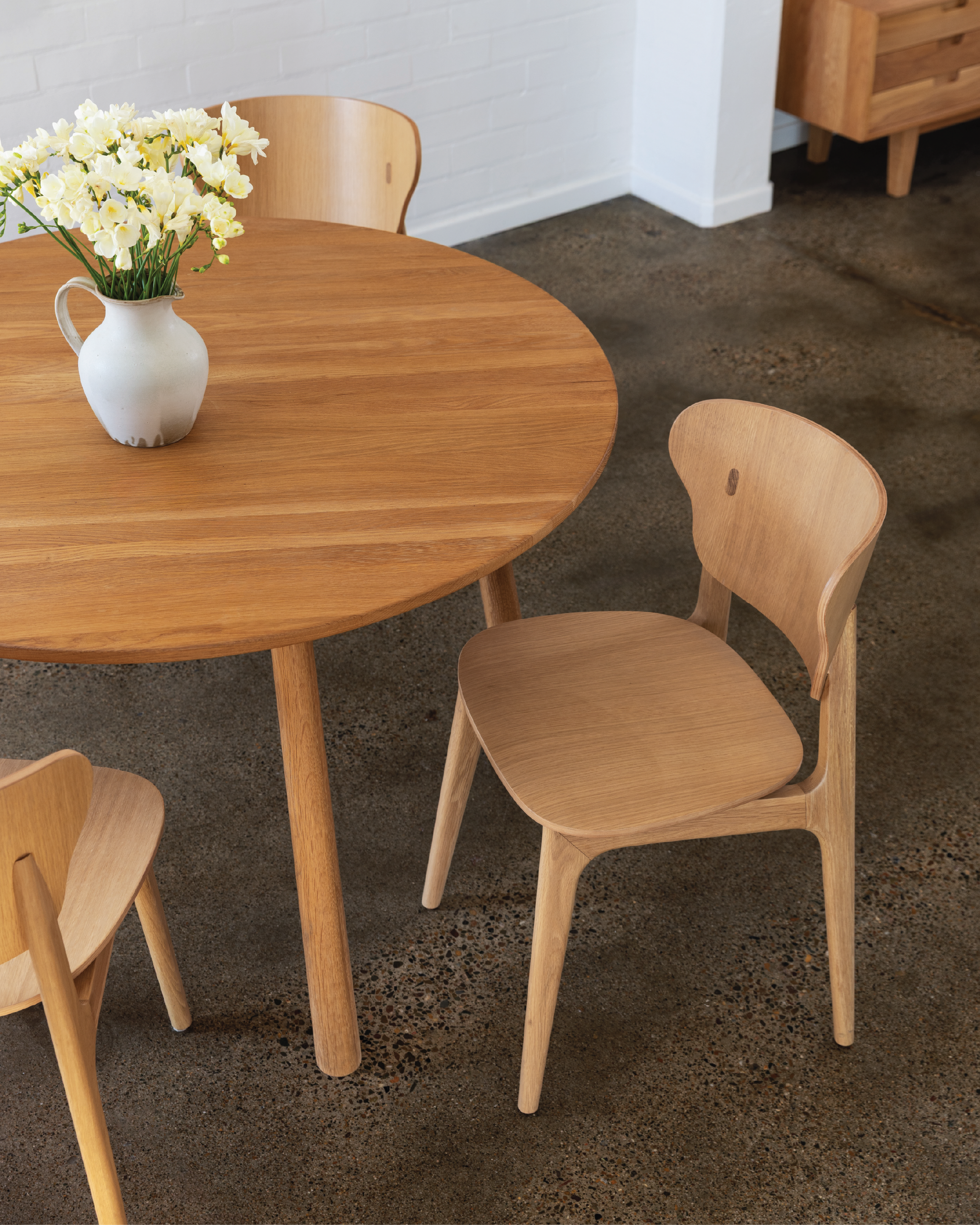 FIKA Solid Oak Dining Chair