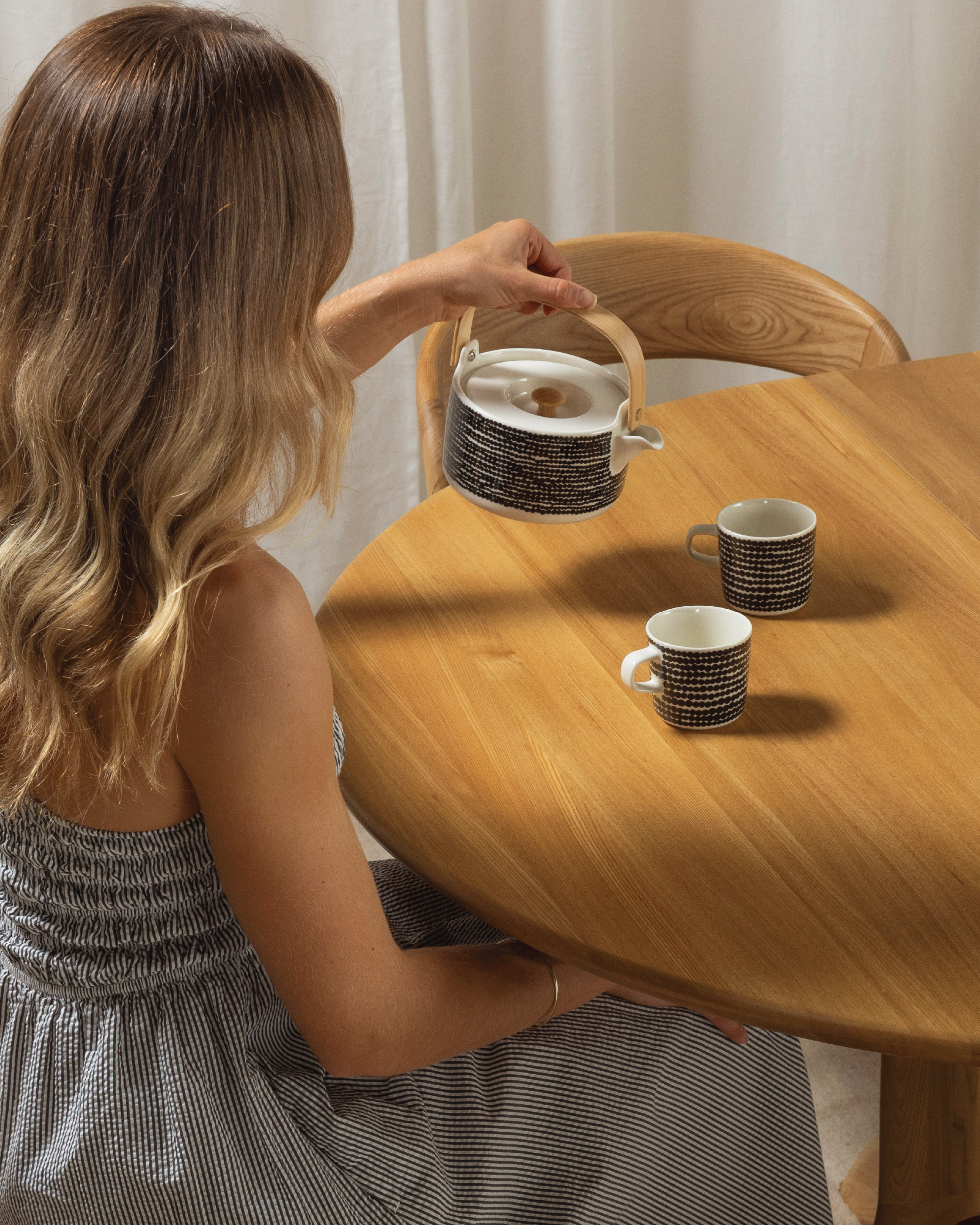 Marimekko Siirtolapuutarha Rasymatto Teapot