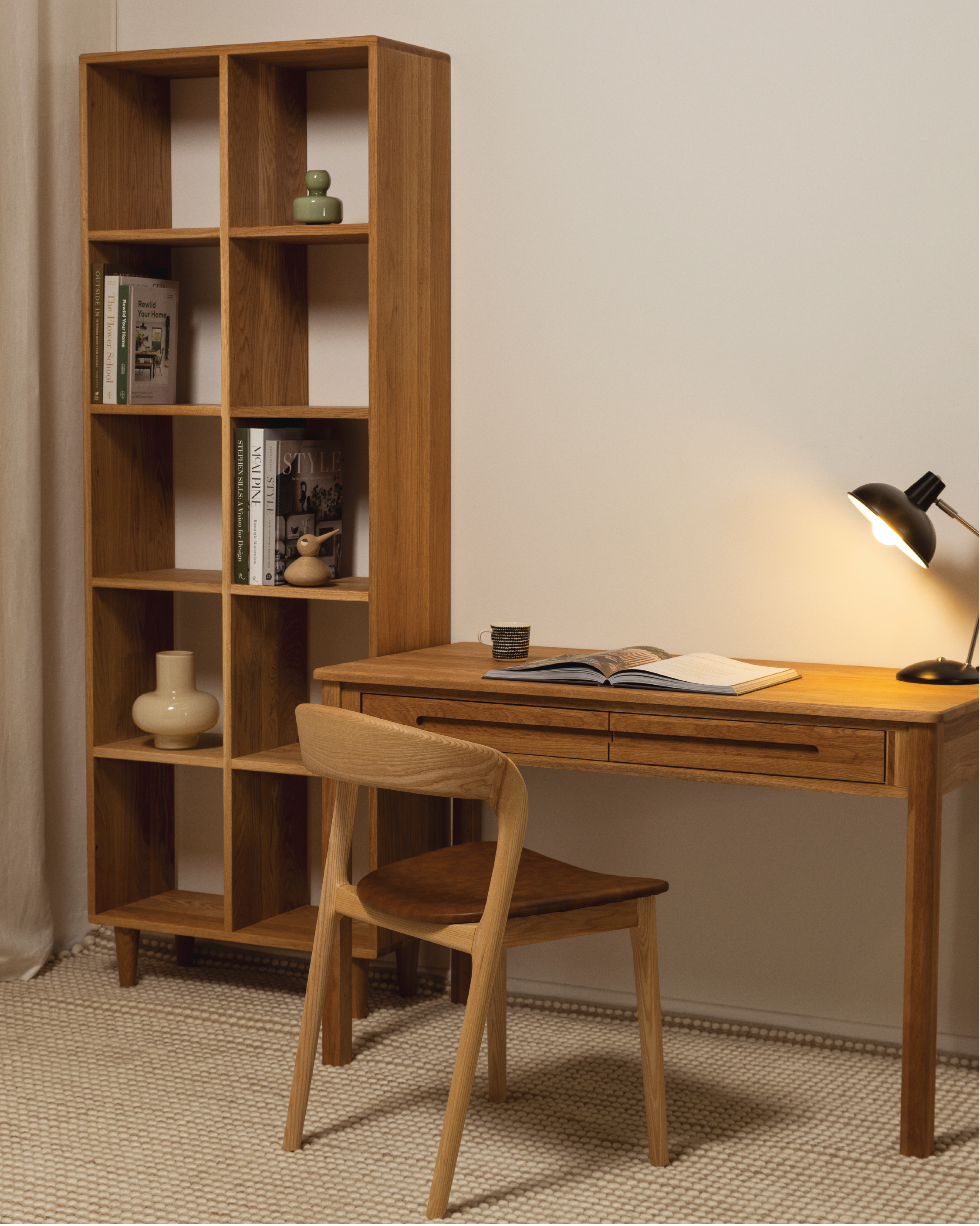 Forest Solid Oak Office Desk