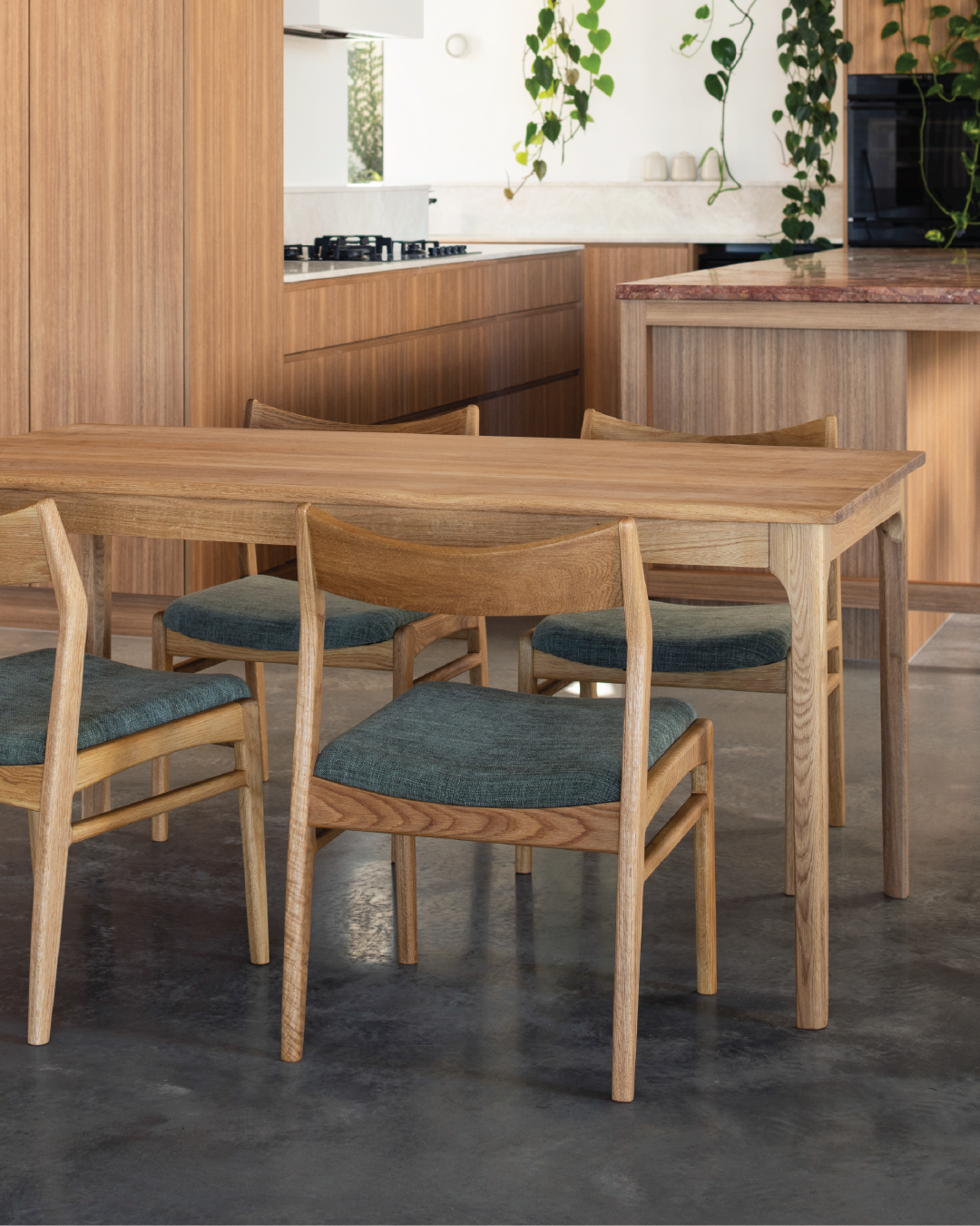 Forest Dining Table Rectangle - Oak Oiled