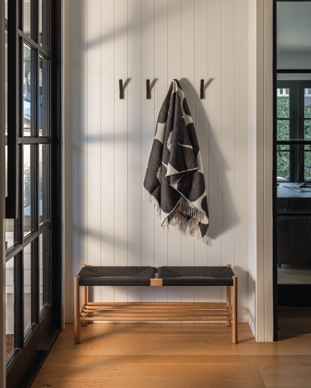 Forest Paper Cord Bench