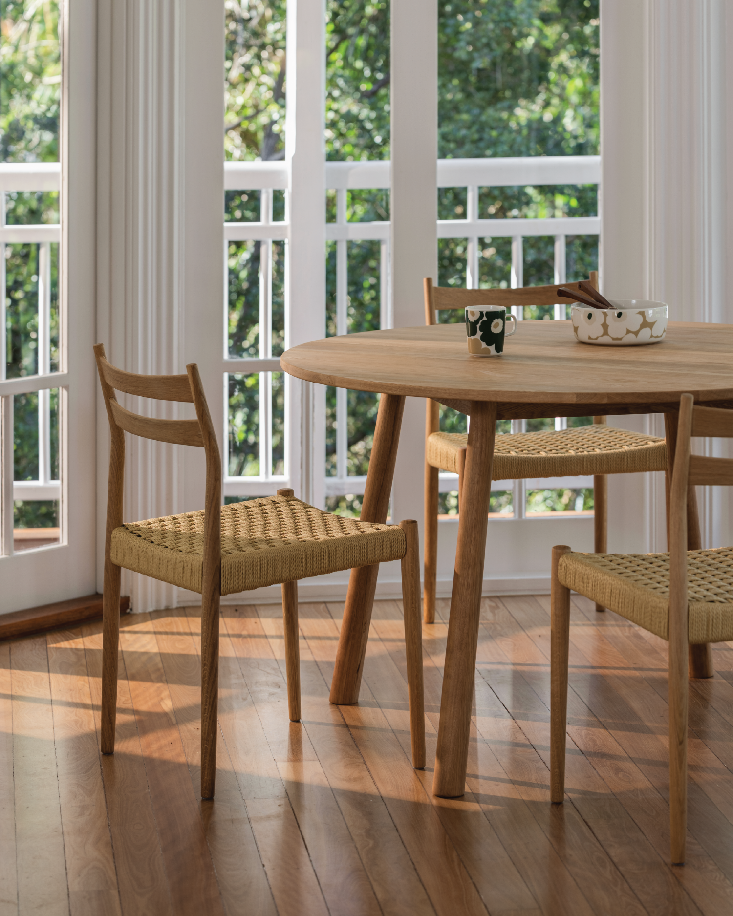 Forest Paper Cord Dining Chair