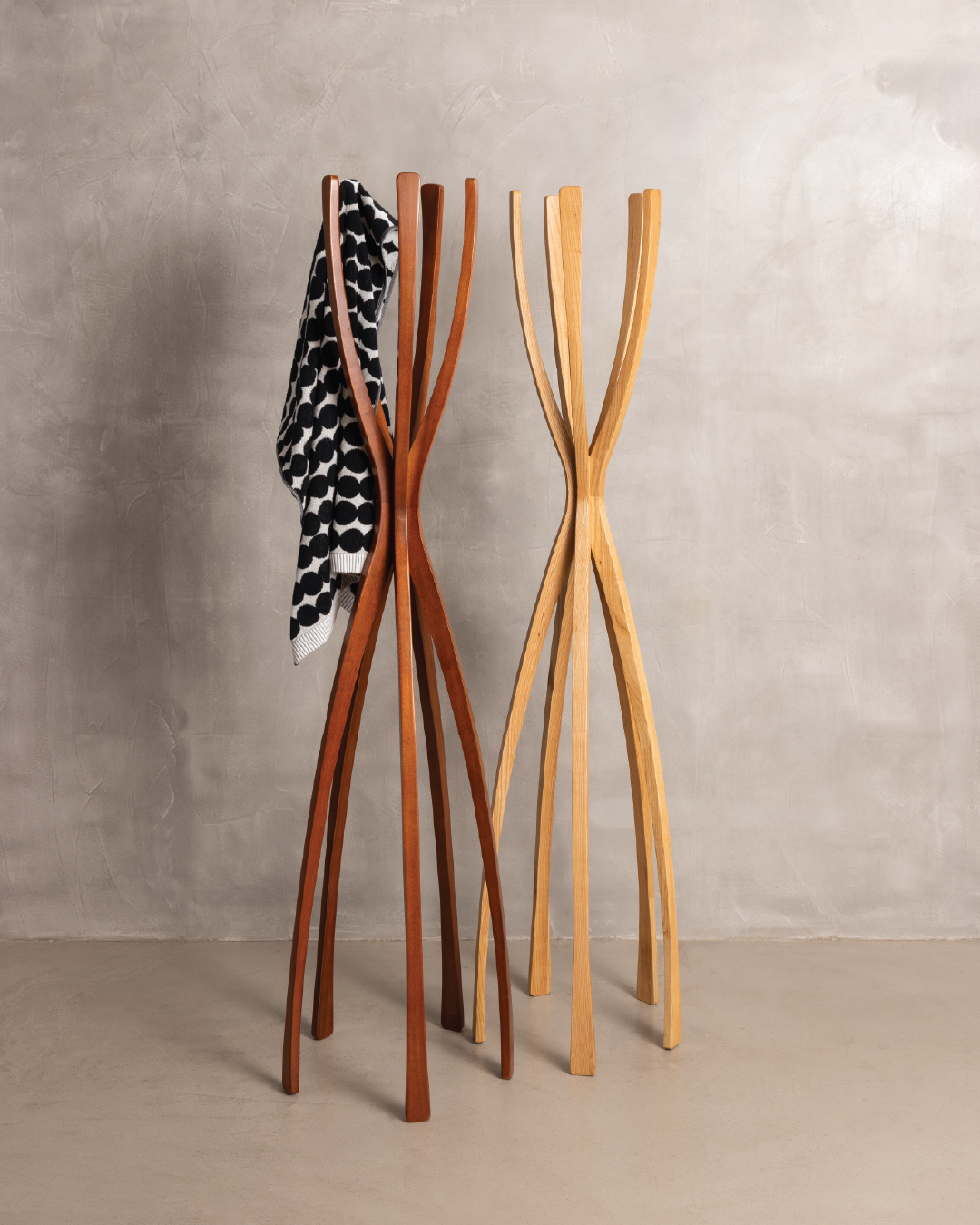 Hamar Coat Stand - Ash Walnut