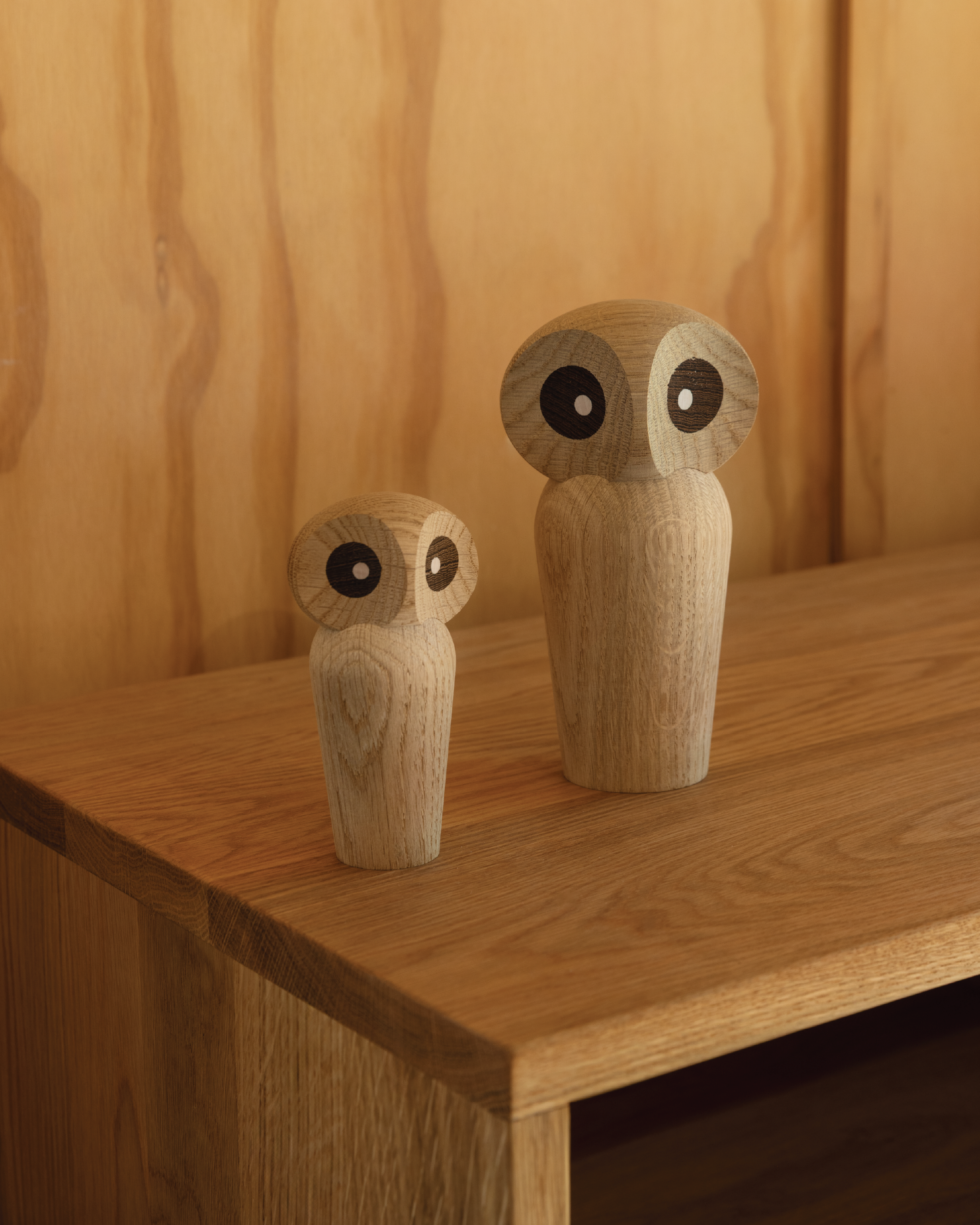 ArchitectMade Paul Anker Hansen Owl Small - Natural Oak