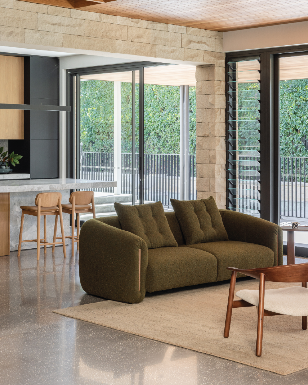 Kurva 3 Seat Sofa