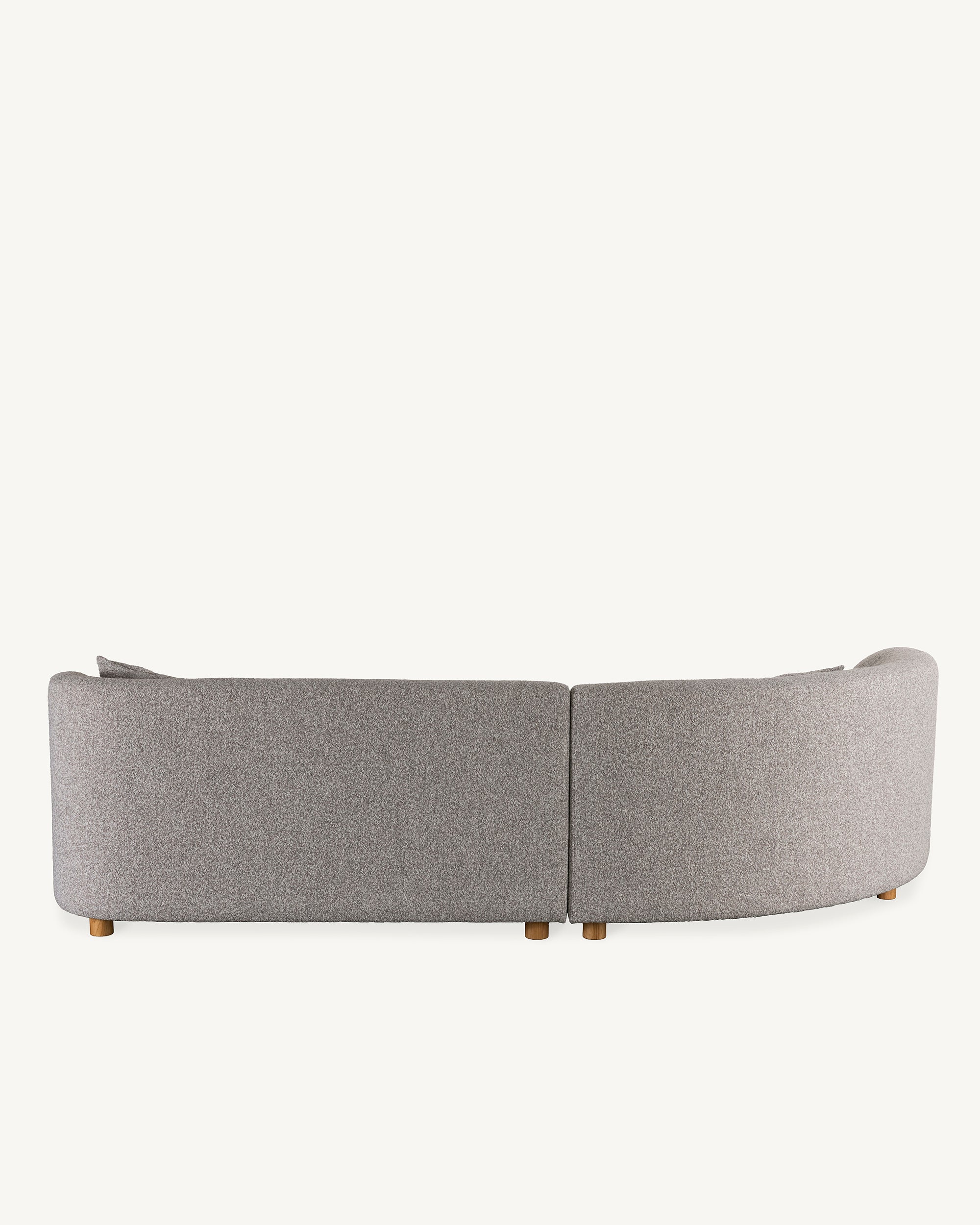 Arc Modular Sofa Right Chaise Pumice