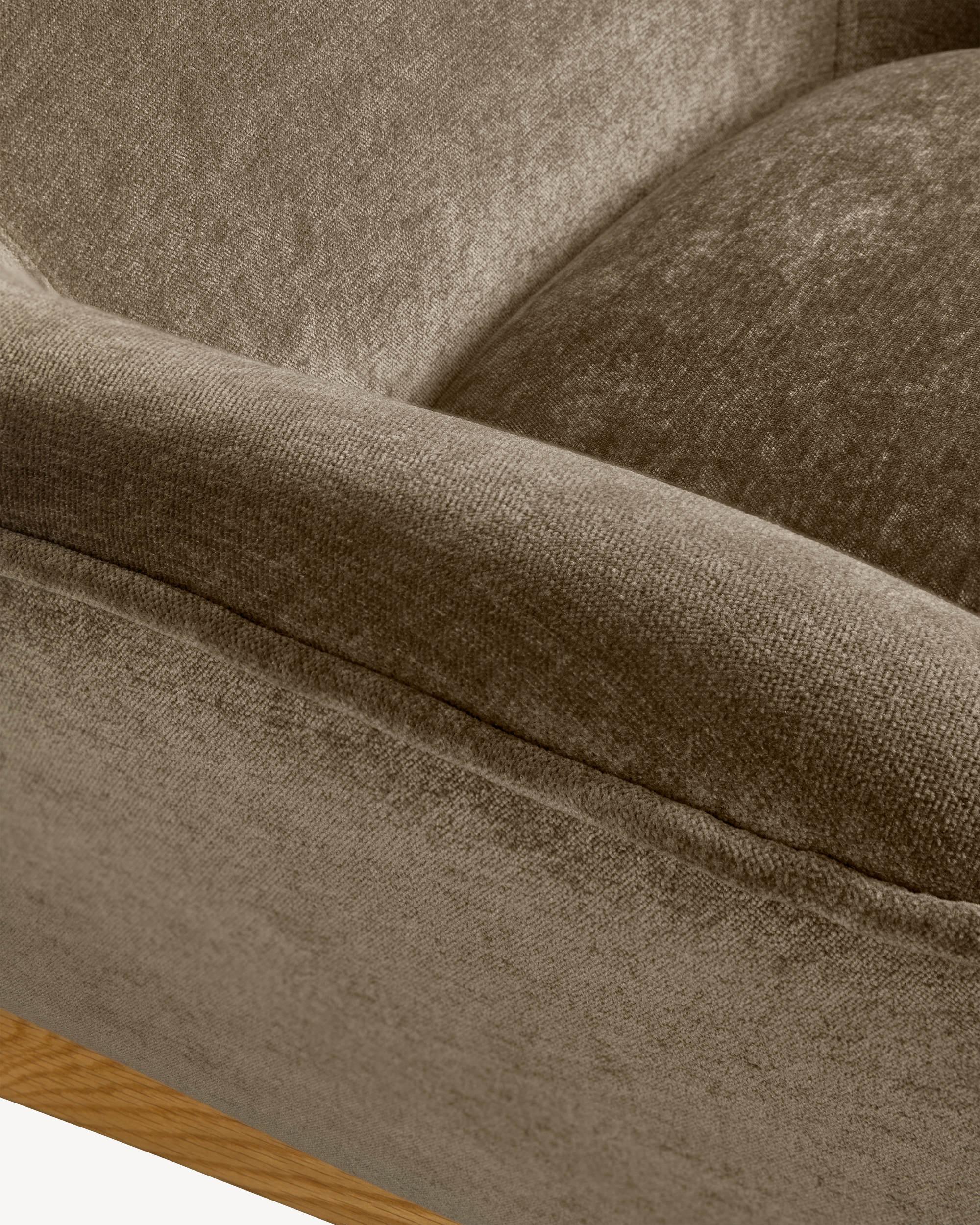 Arna High Back Arm Chair - Olive