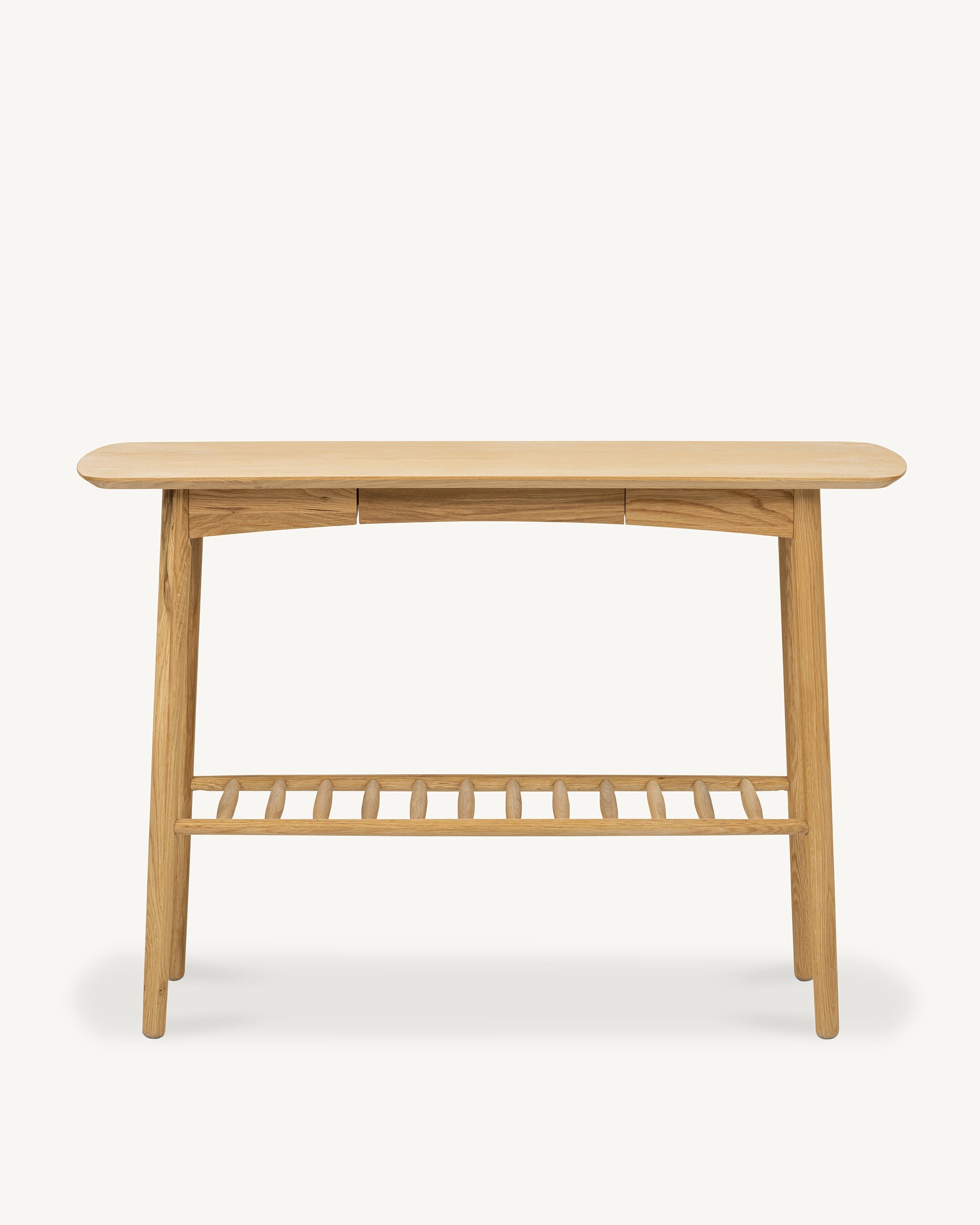 Arna Solid Oak Console Table