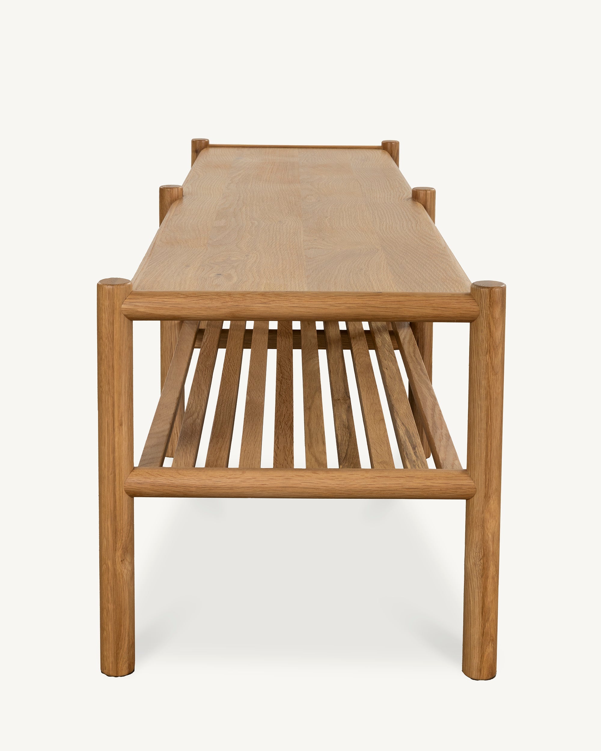 Arna Solid Oak Bench with Drawer