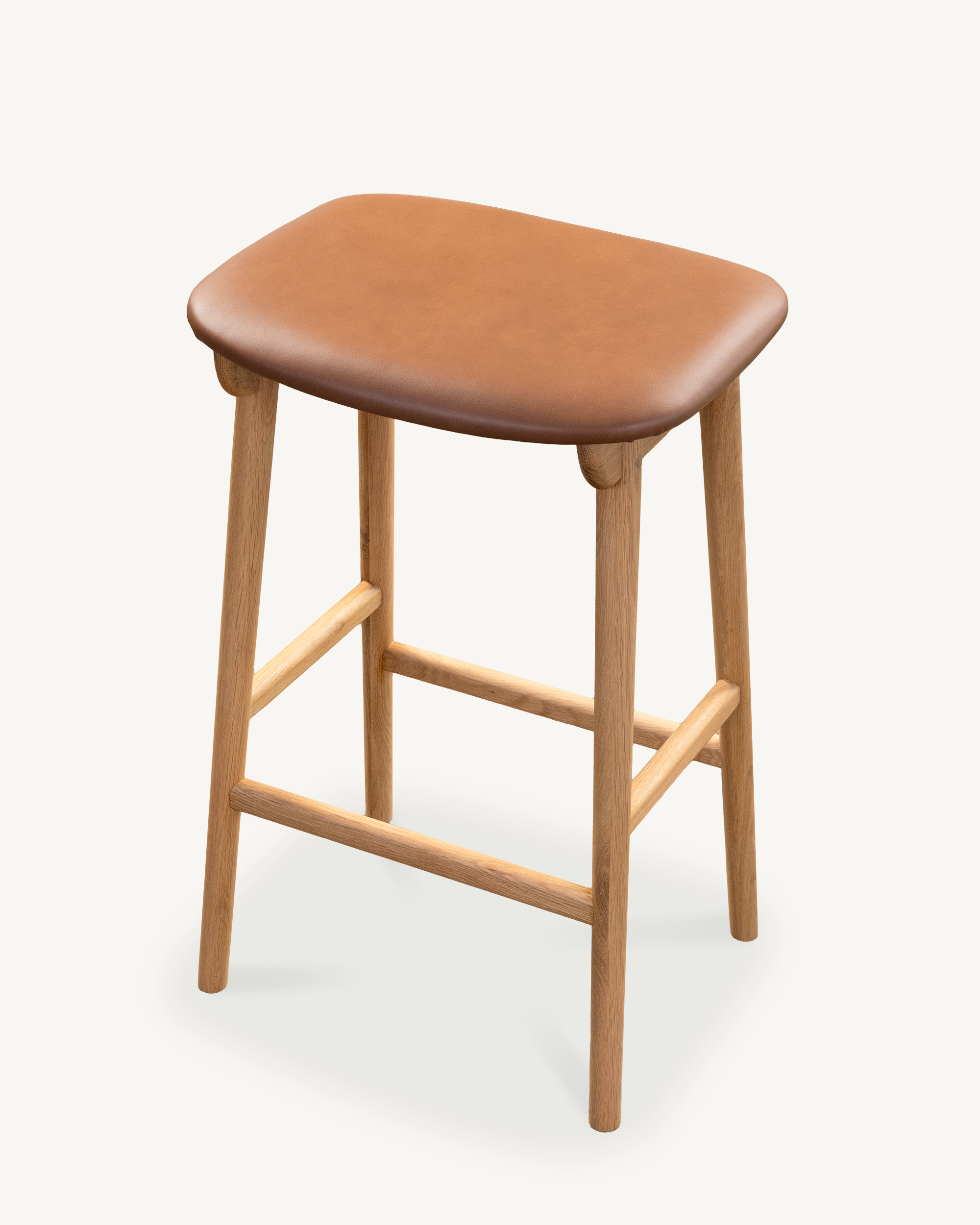 FIKA Counter Stool - Leather