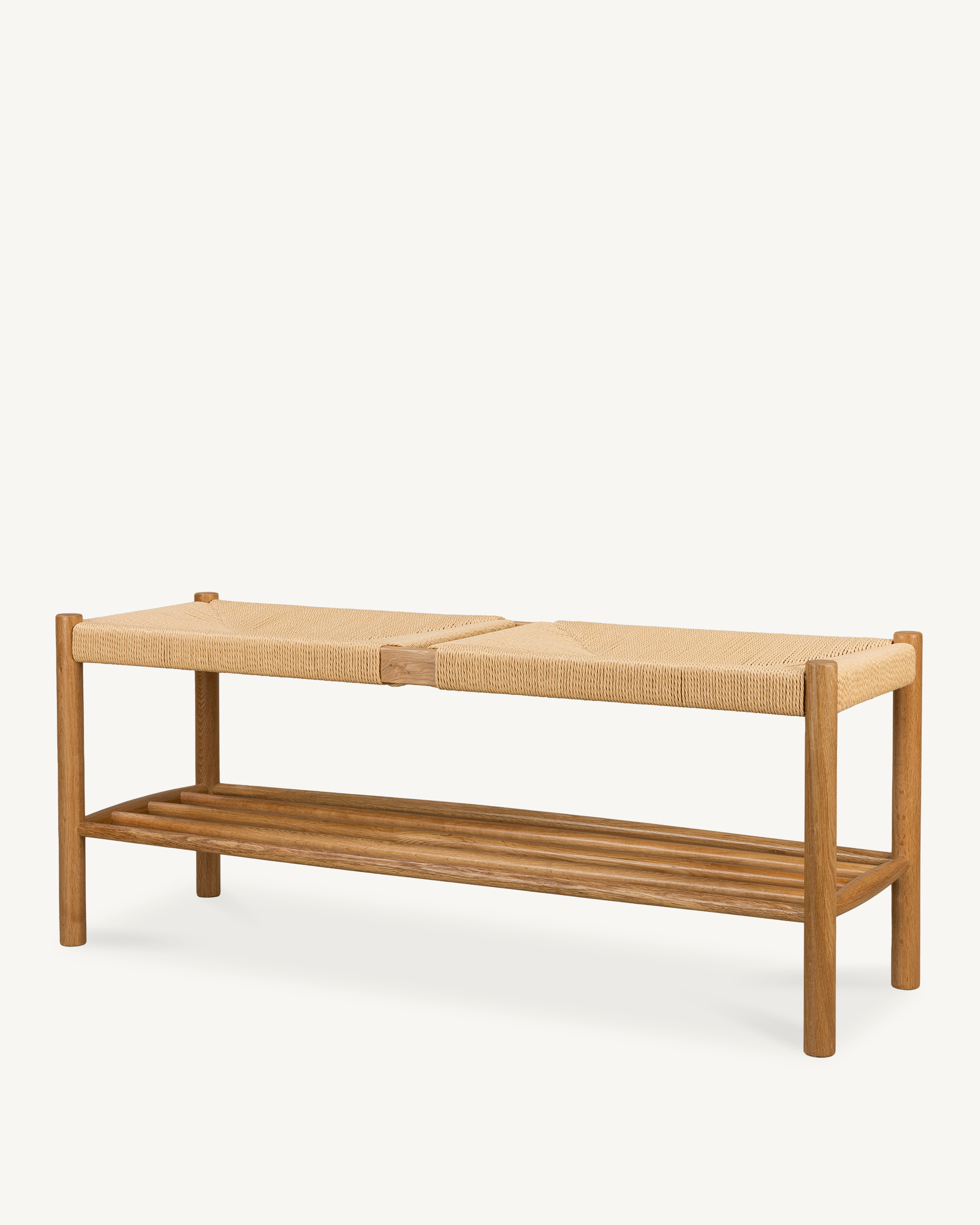 Forest Paper Cord Bench