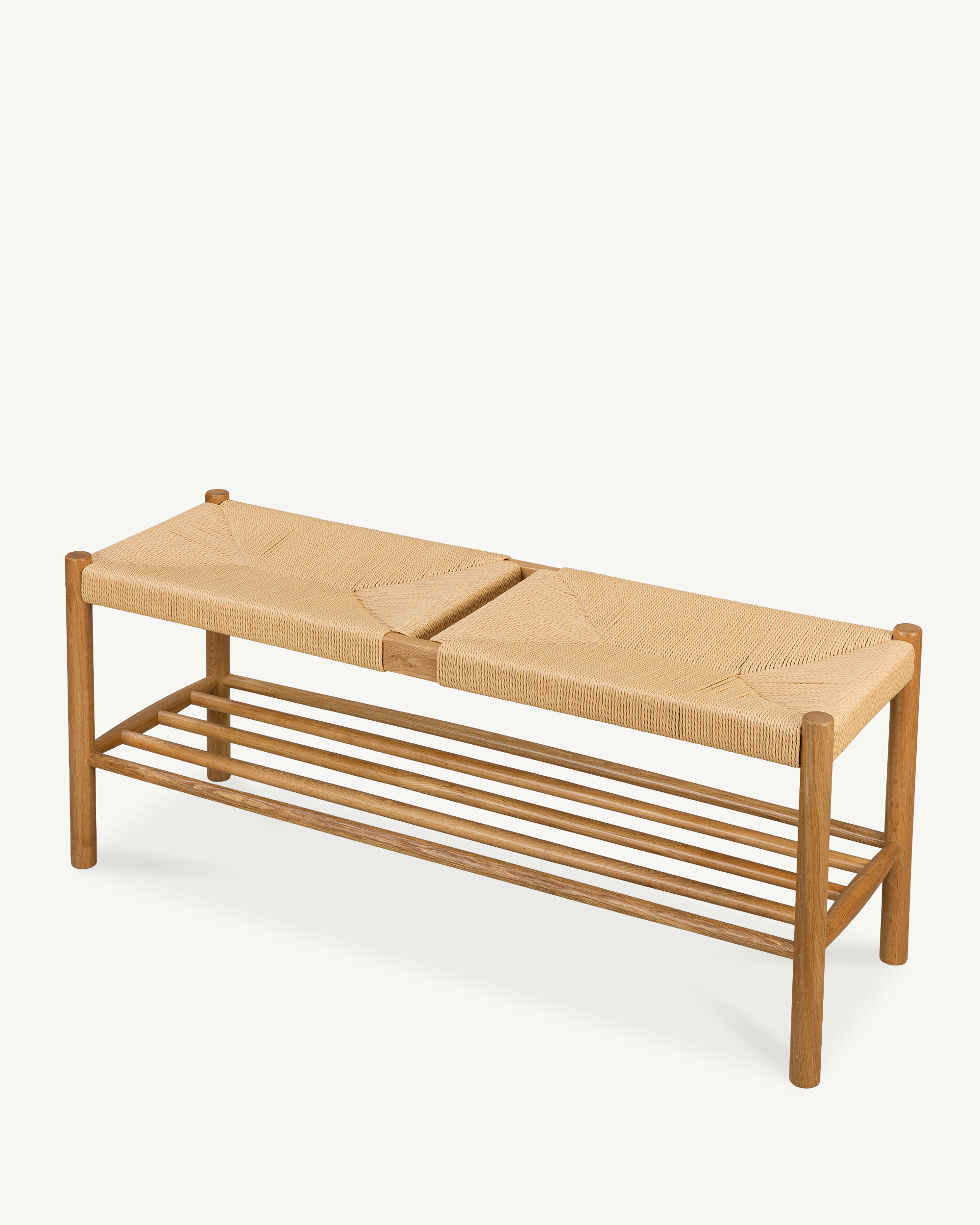 Forest Paper Cord Bench
