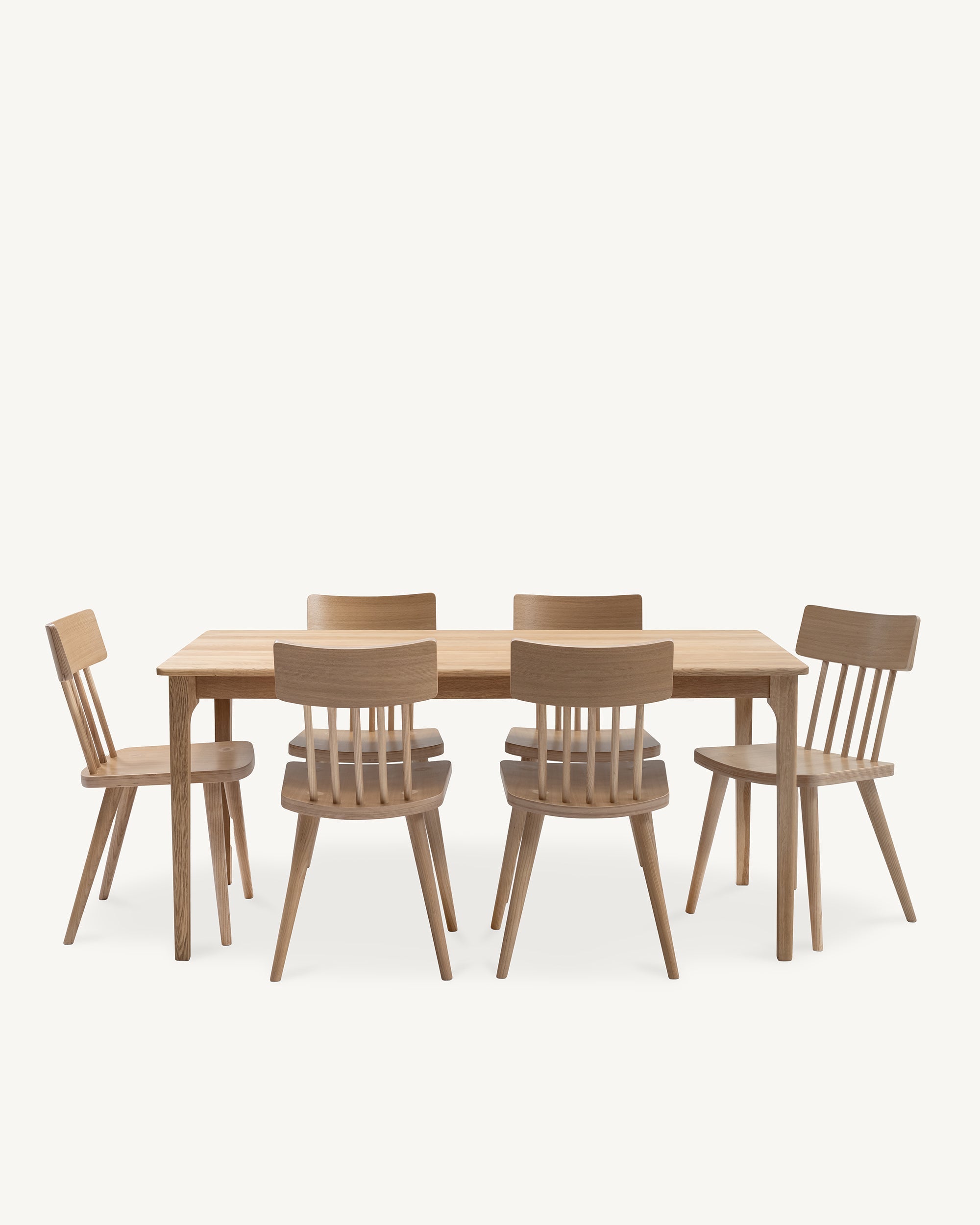 Forest Solid Oak Dining Table