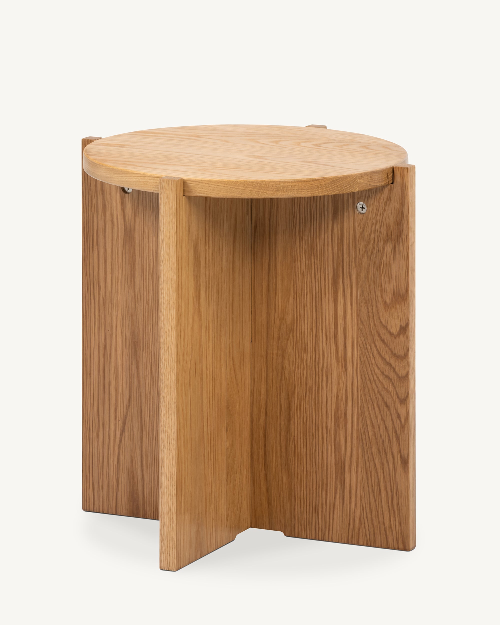Forest Oak Round Side Table