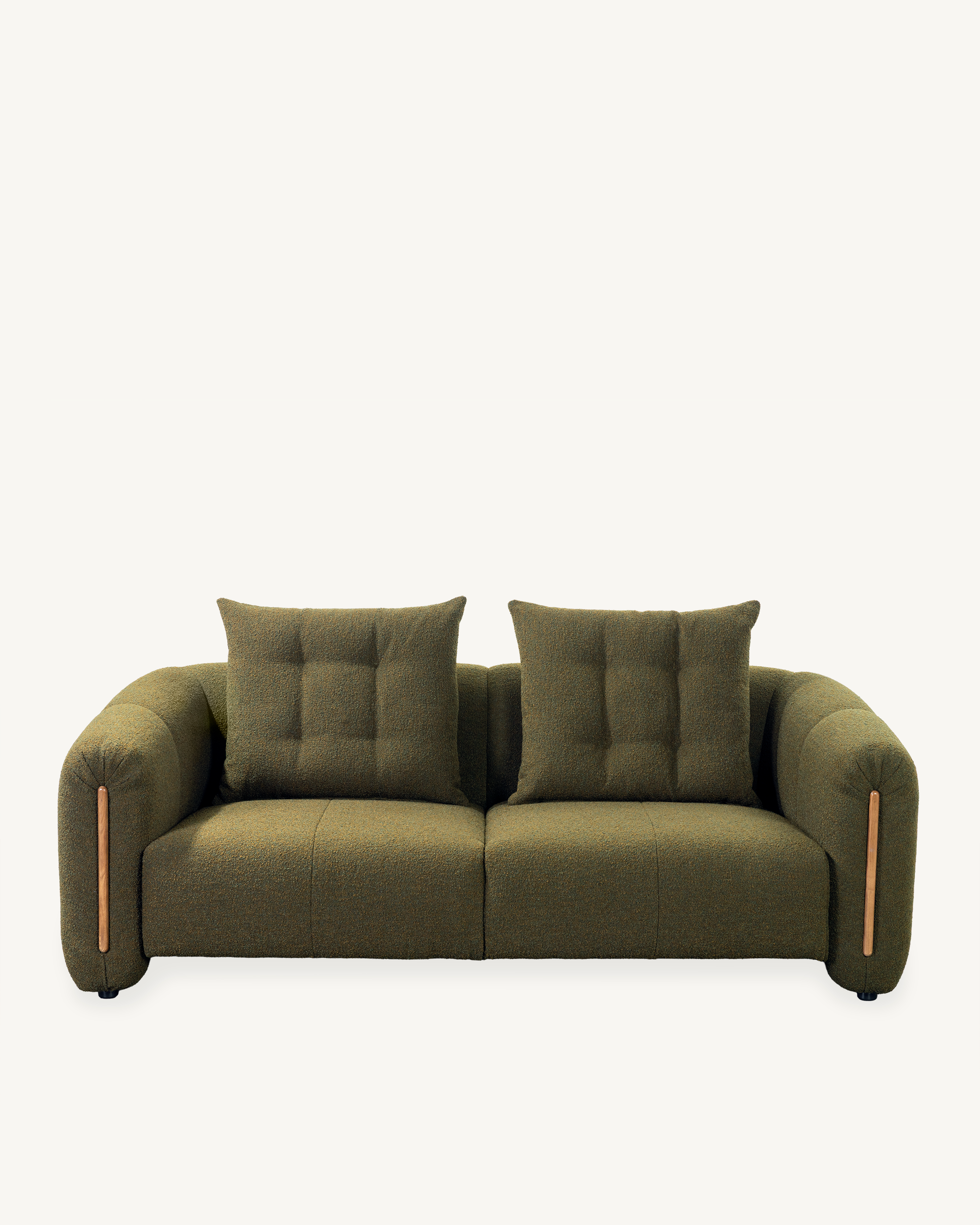 Kurva Sofa 2 Seat - Moss