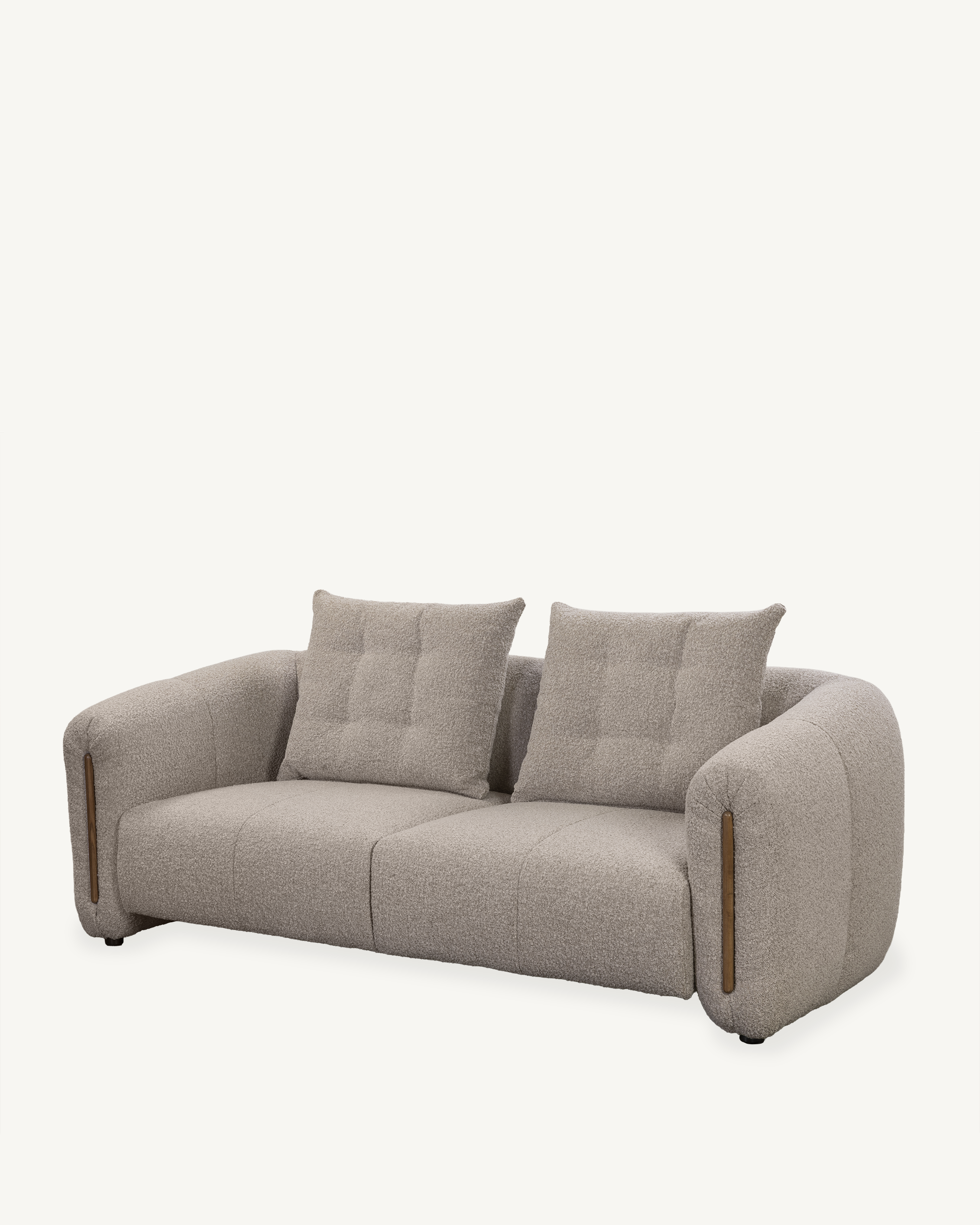Kurva Sofa 2 Seat - Soft Truffle