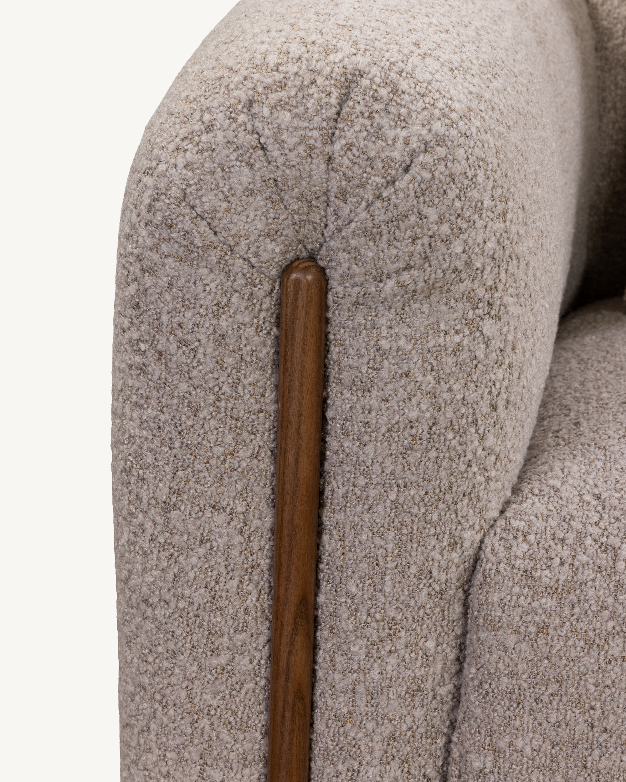 Kurva Sofa 2 Seat - Soft Truffle