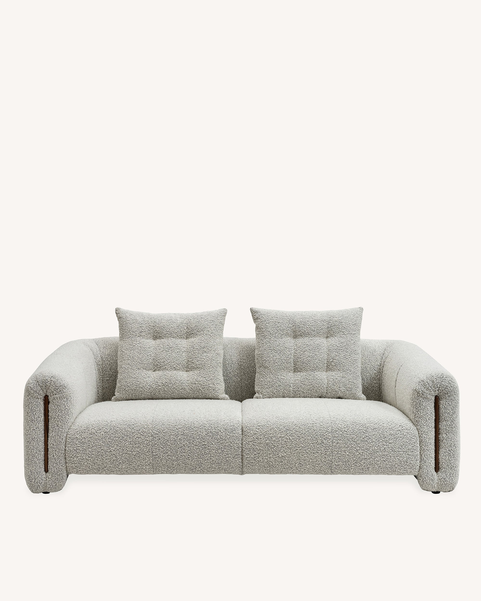 Kurva 3 Seat Sofa Oyster Shell