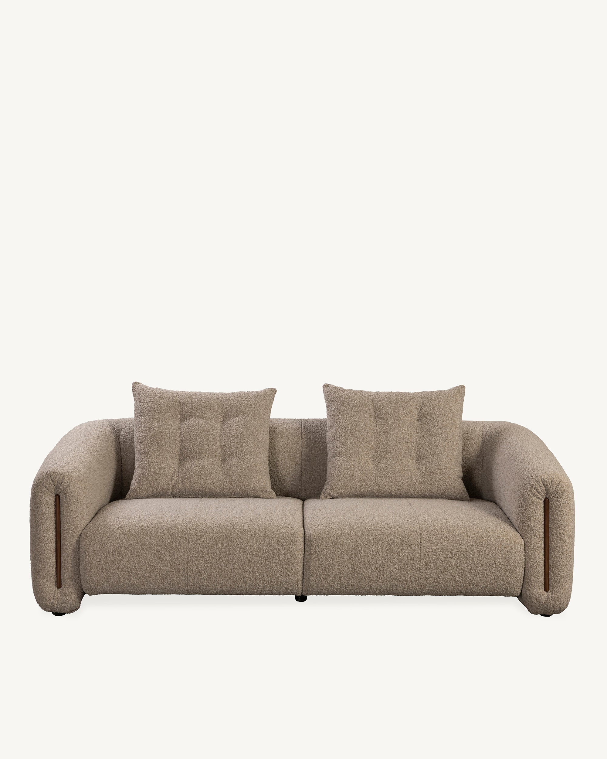 Kurva 3 Seat Sofa Soft Truffle