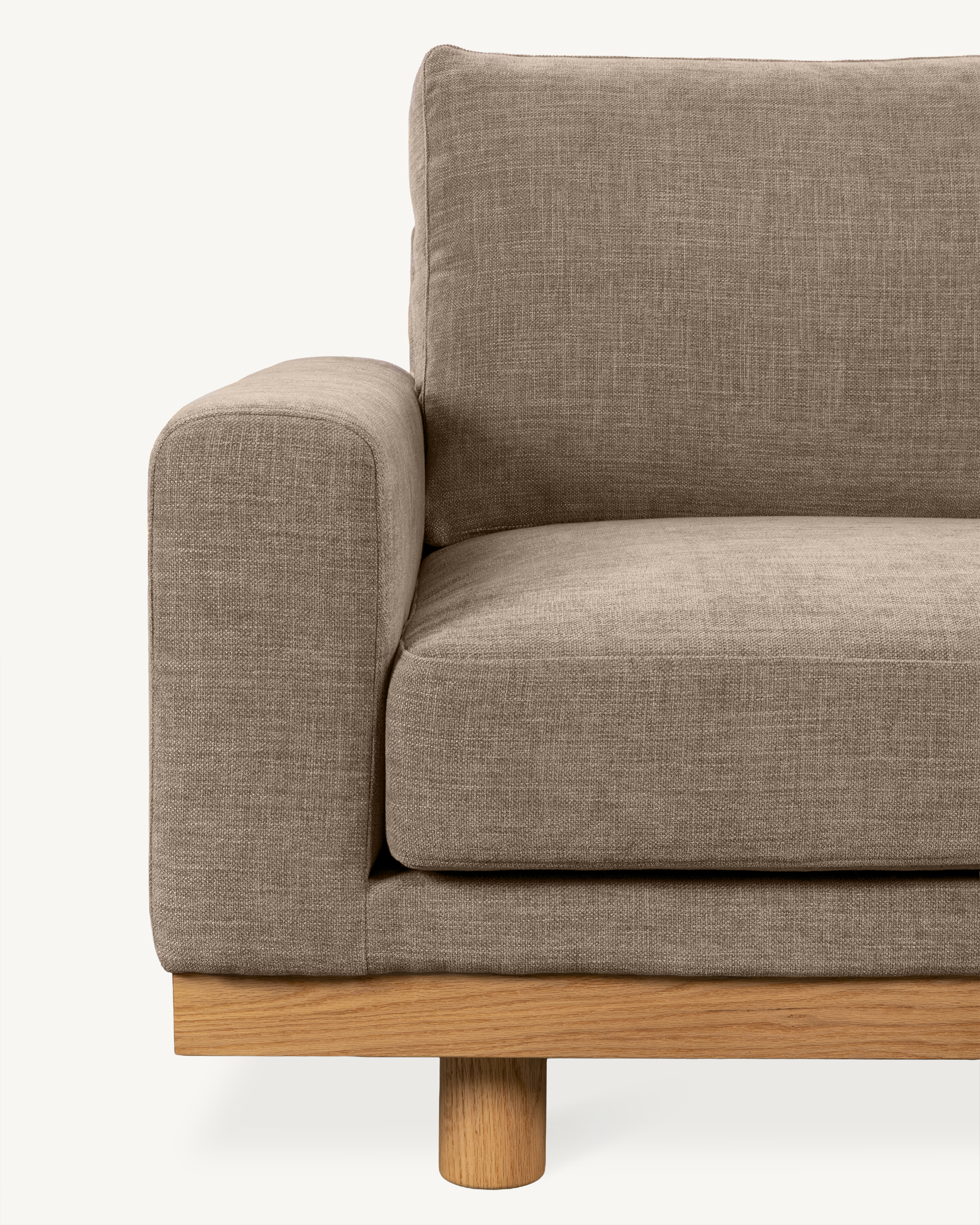 Metsa 2 Seat Sofa - Almond