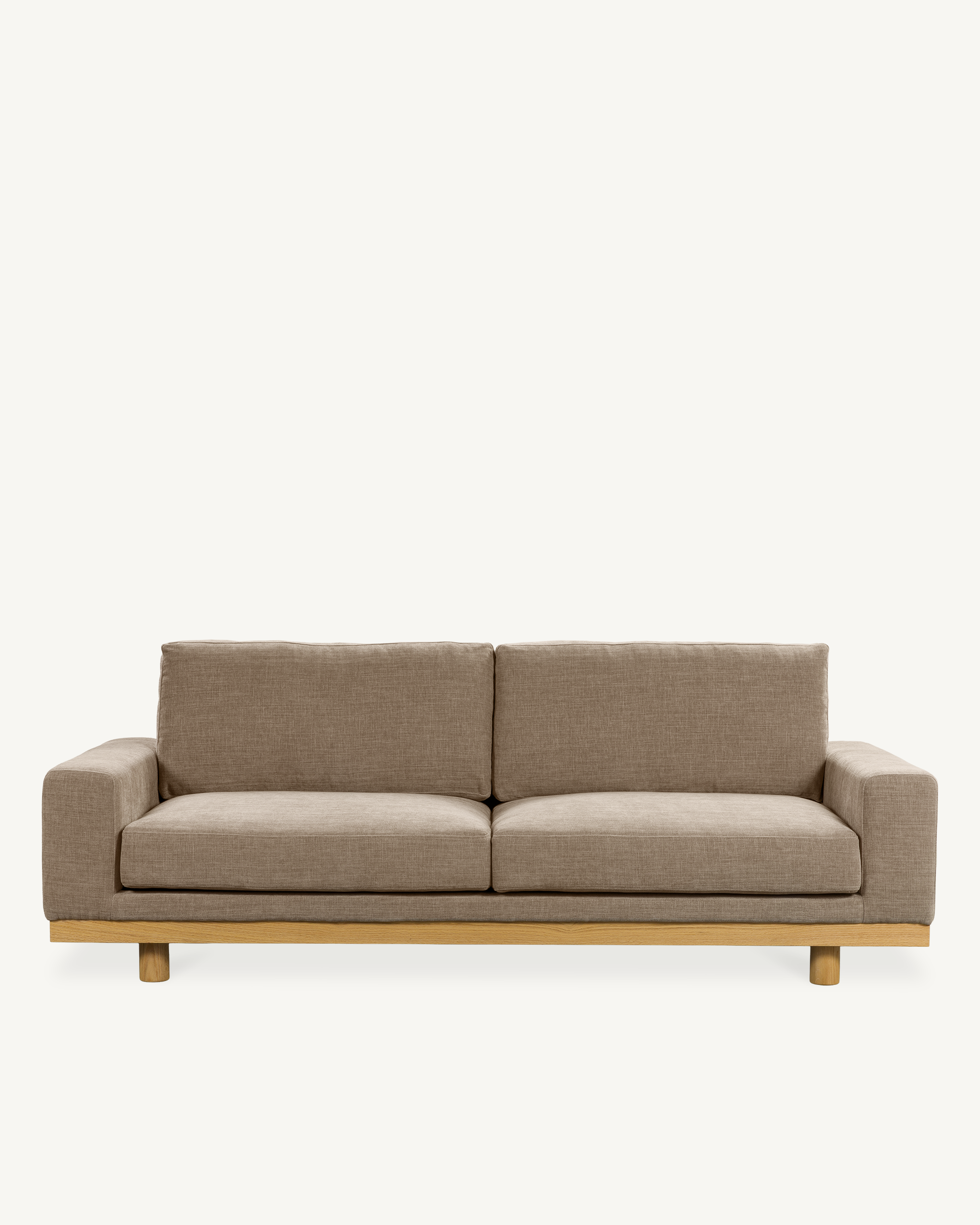 Metsa 3 Seat Sofa - Almond