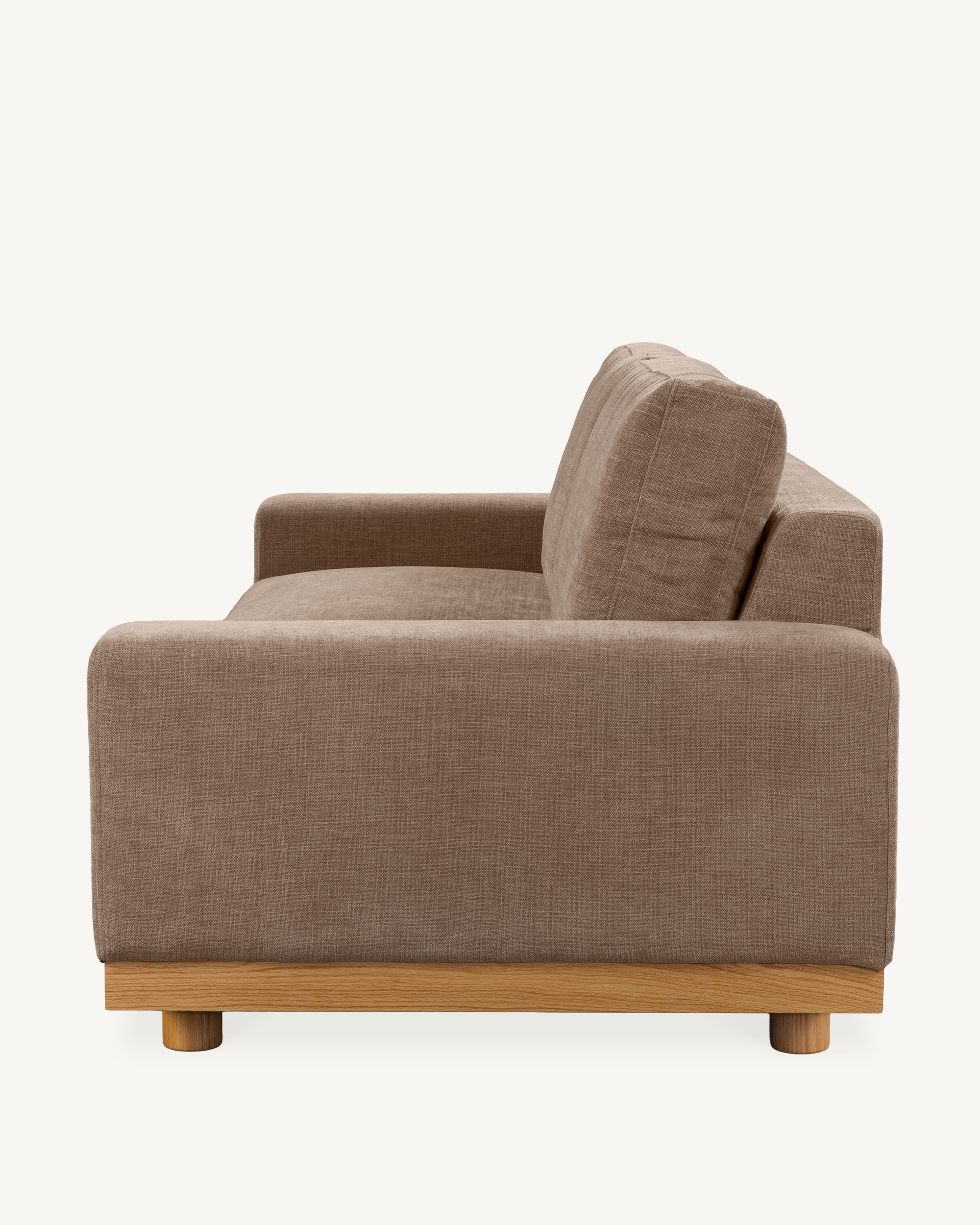 Metsa 3 Seat Sofa - Almond