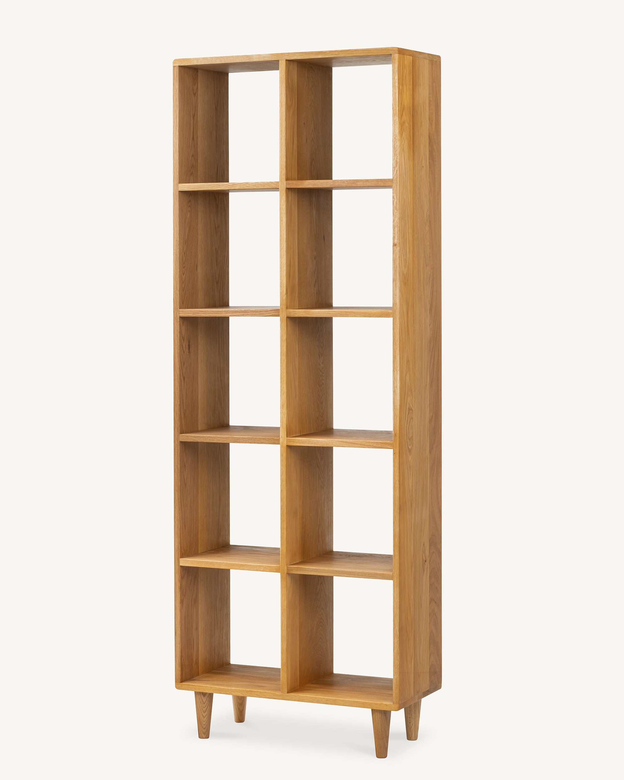 Metsa 01 Solid Oak Bookcase