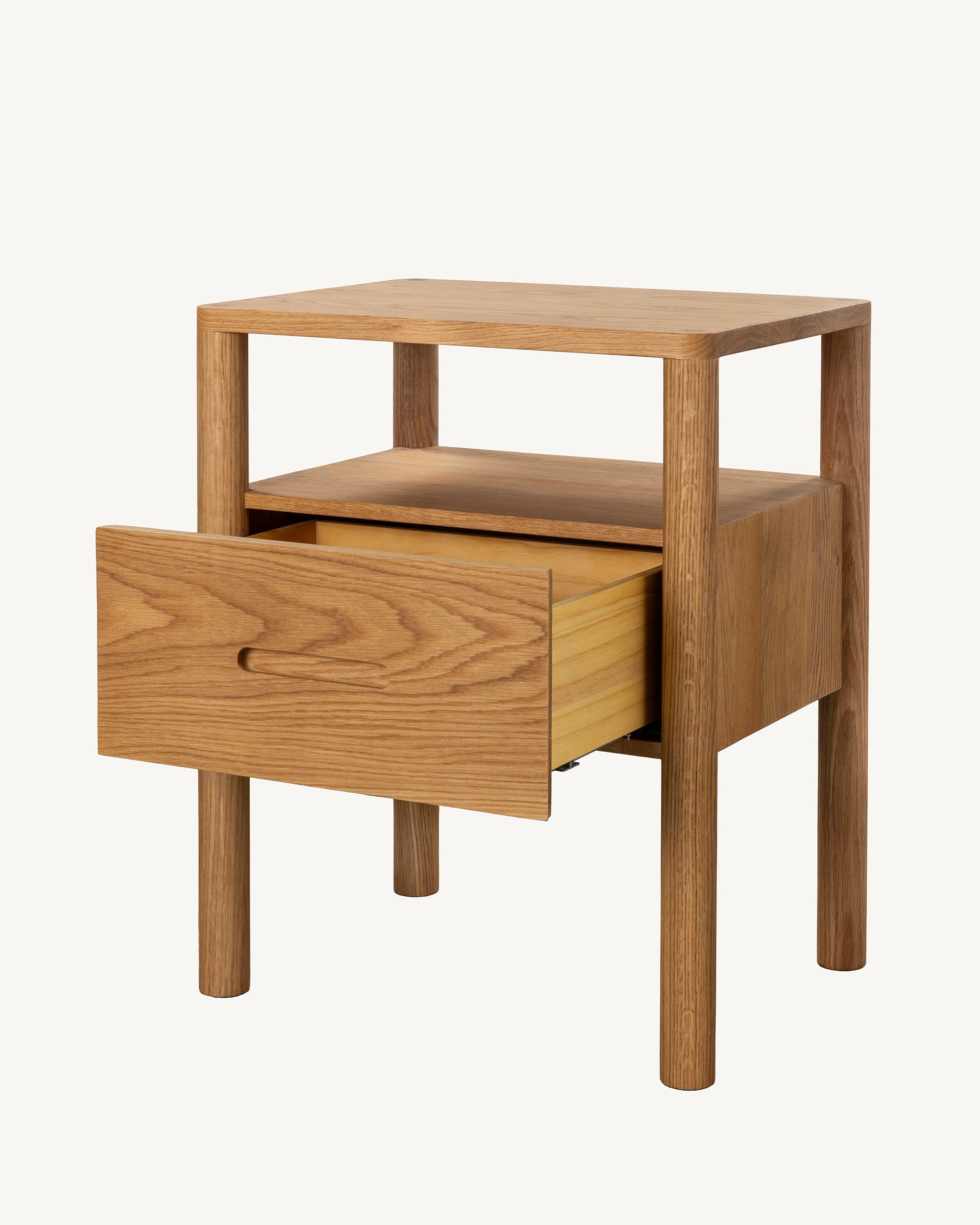 Metsa 01 Solid Oak Night Stand