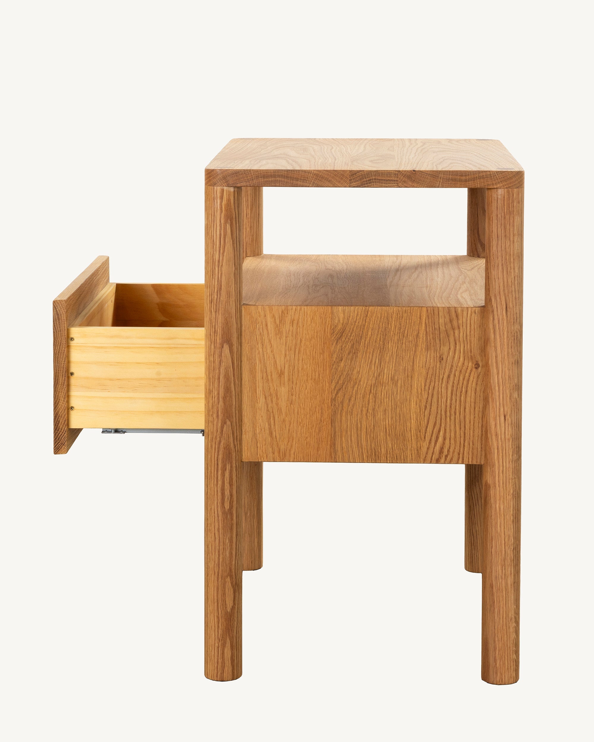Metsa 01 Solid Oak Night Stand