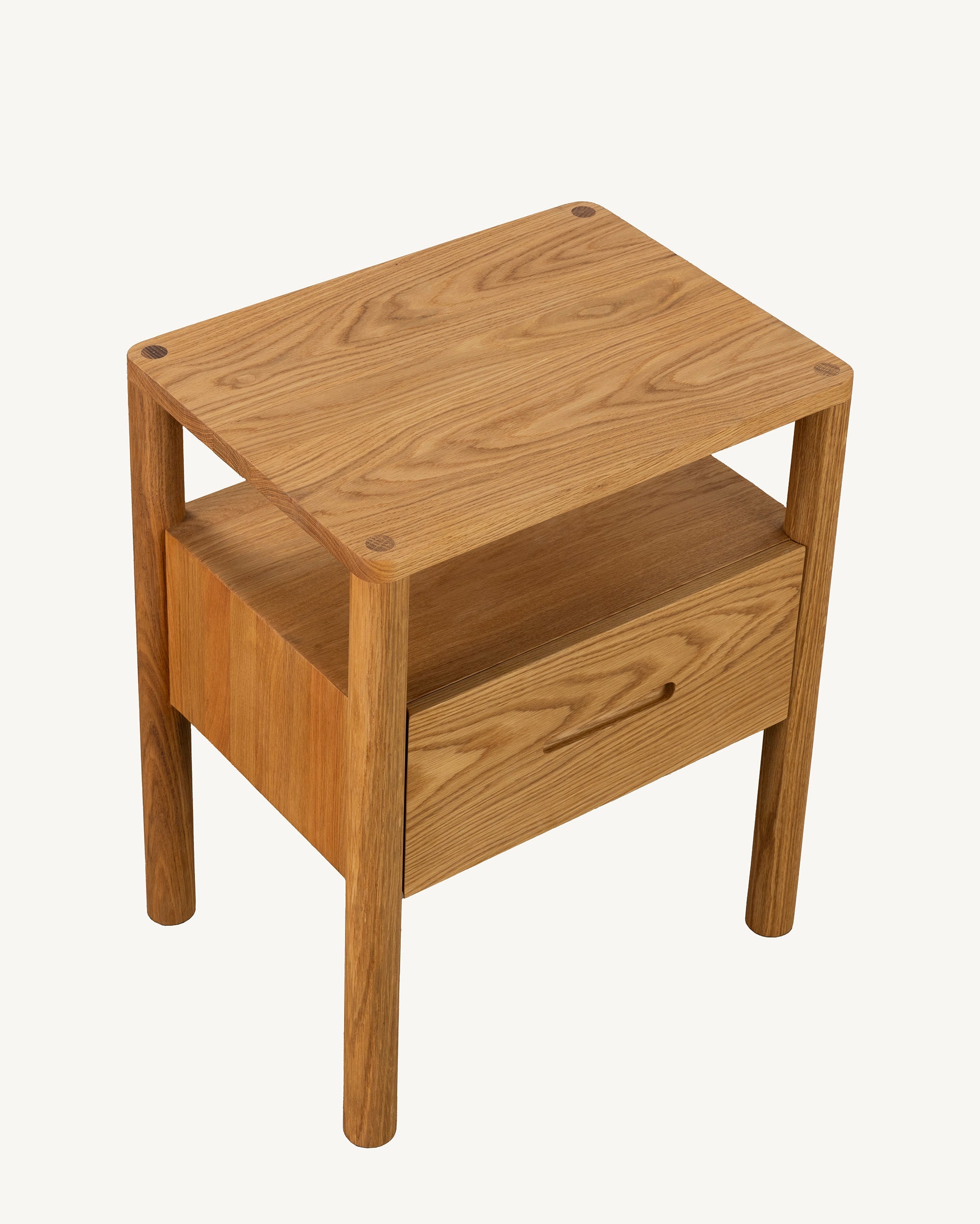 Metsa 01 Solid Oak Night Stand