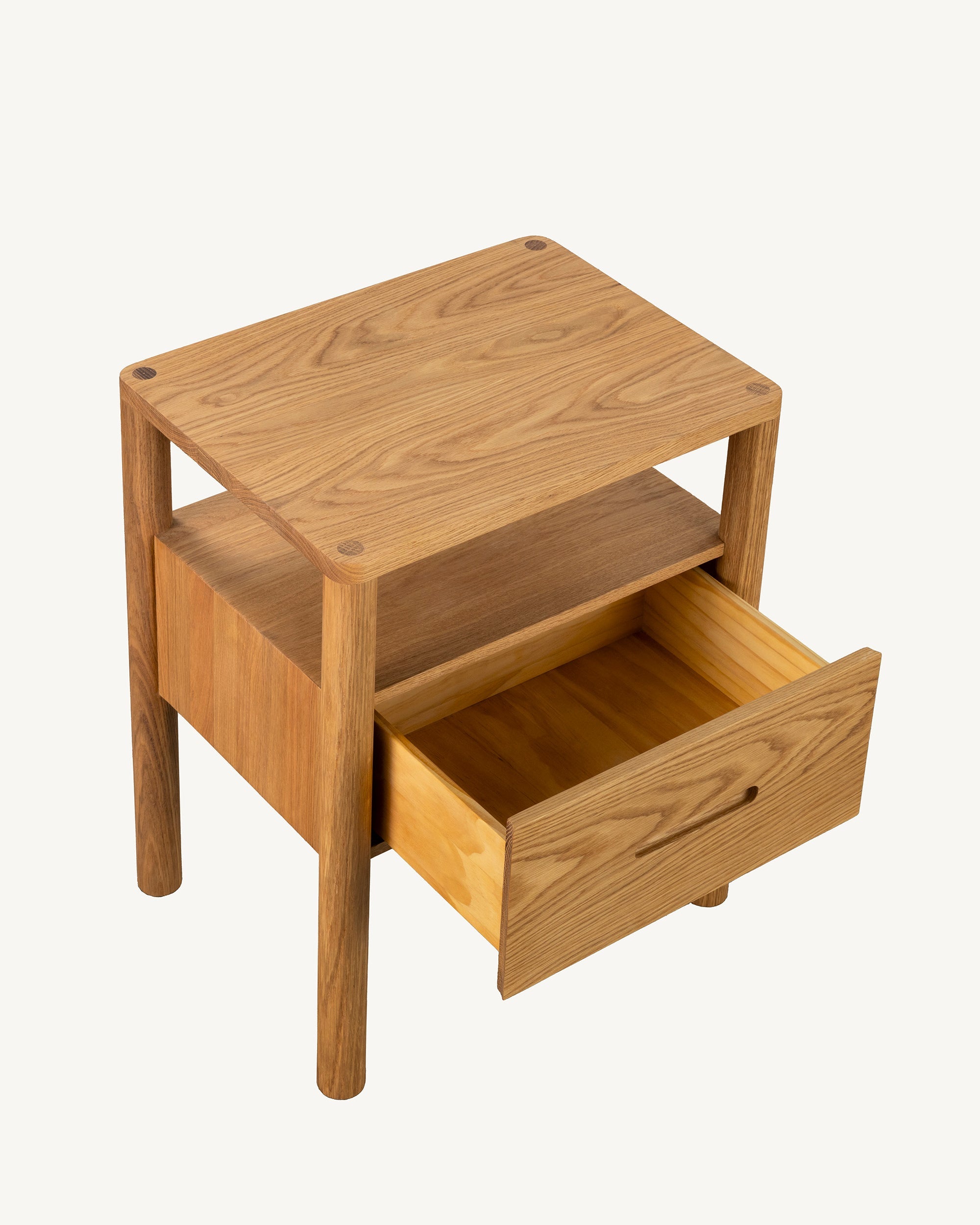Metsa 01 Solid Oak Night Stand