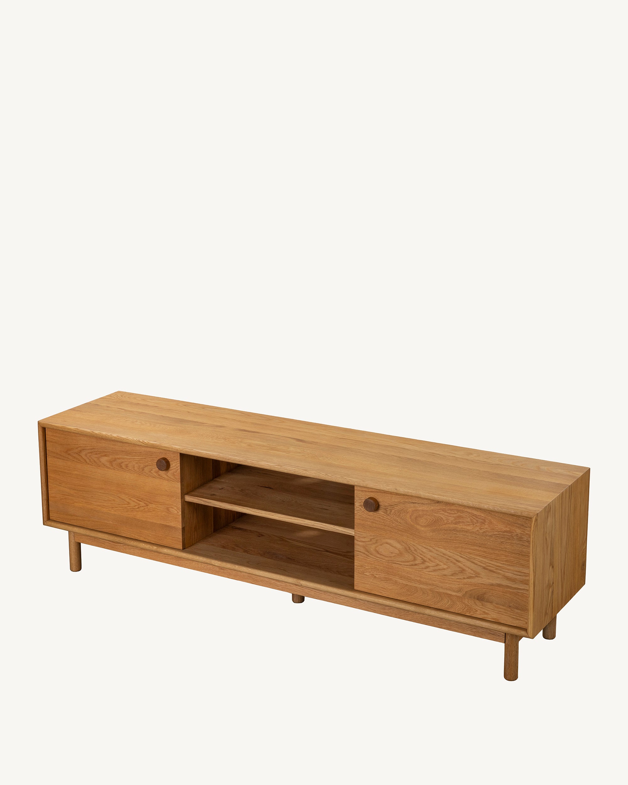 Metsa 02 Solid Oak Credenza
