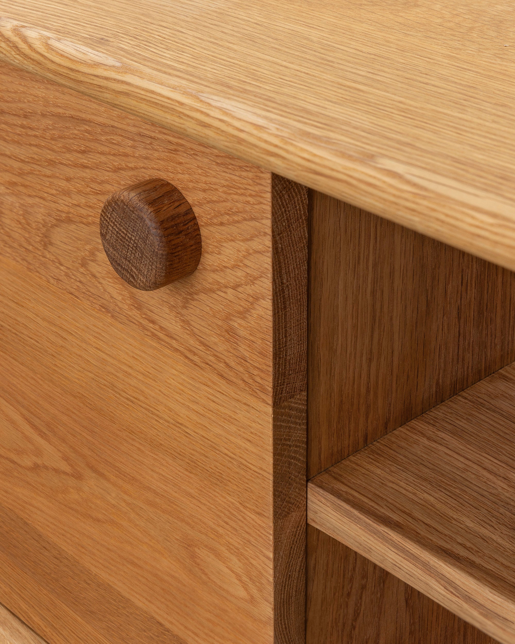 Metsa 02 Solid Oak Credenza