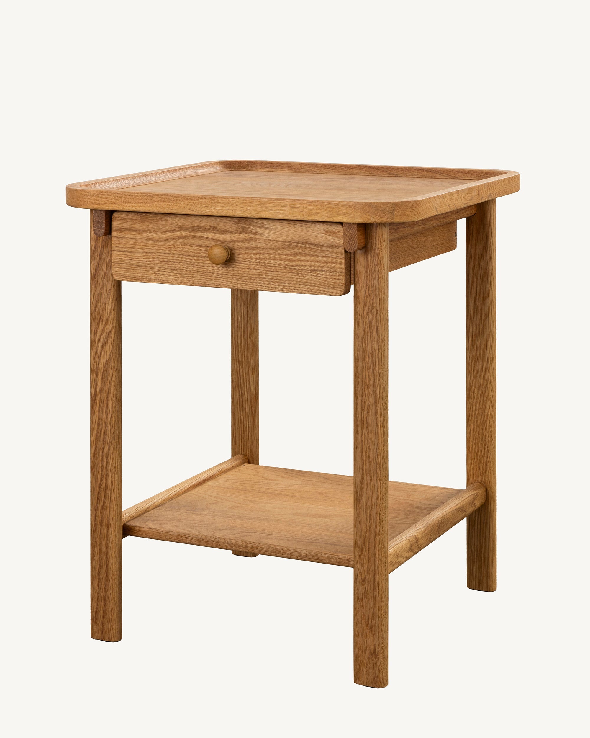 Metsa 02 Solid Oak Night Stand