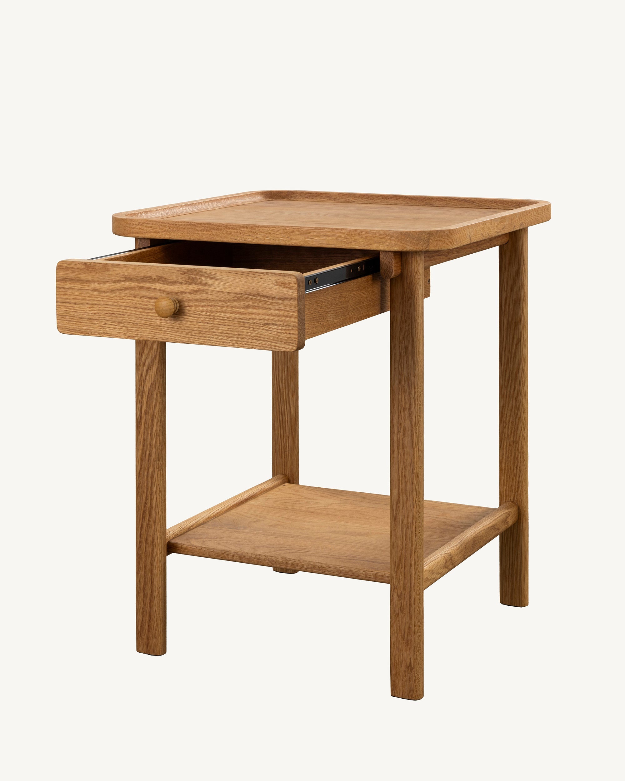Metsa 02 Solid Oak Night Stand