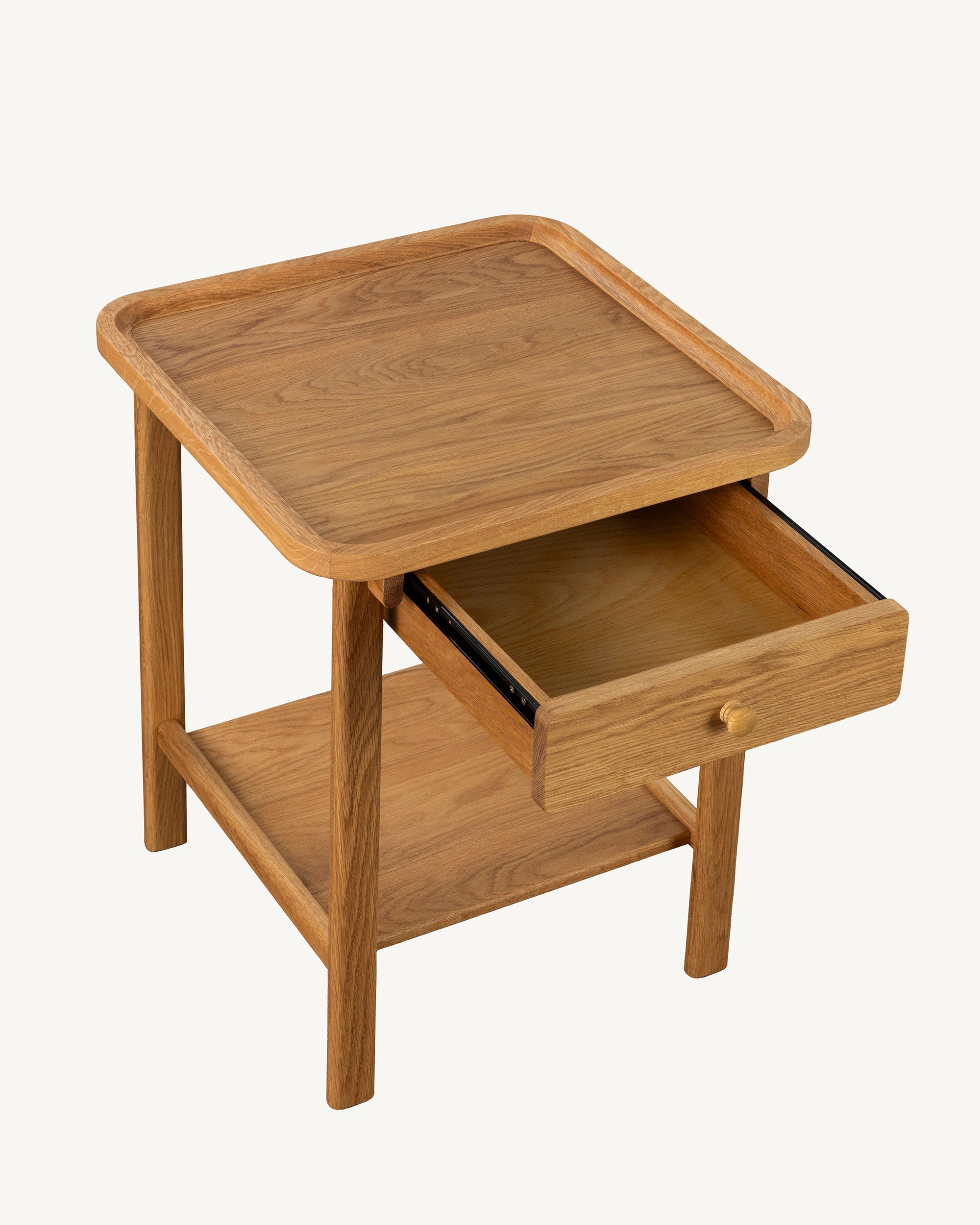 Metsa 02 Solid Oak Night Stand