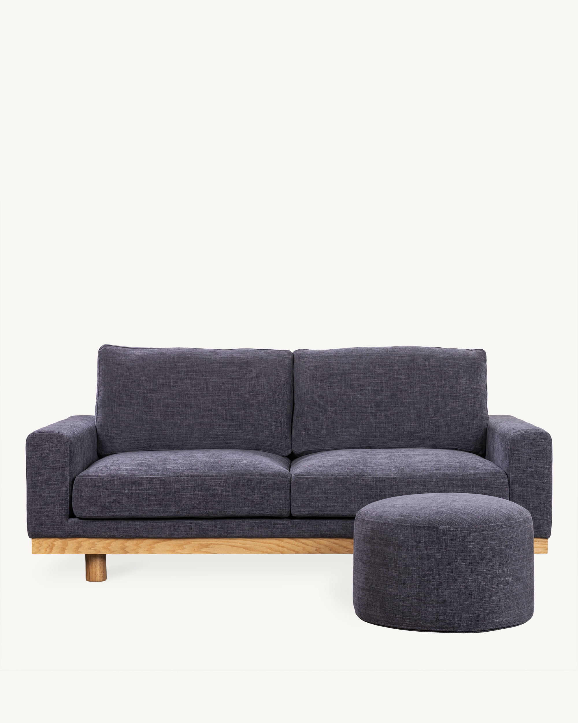 Metsa 2 Seat Sofa - Blue Smoke