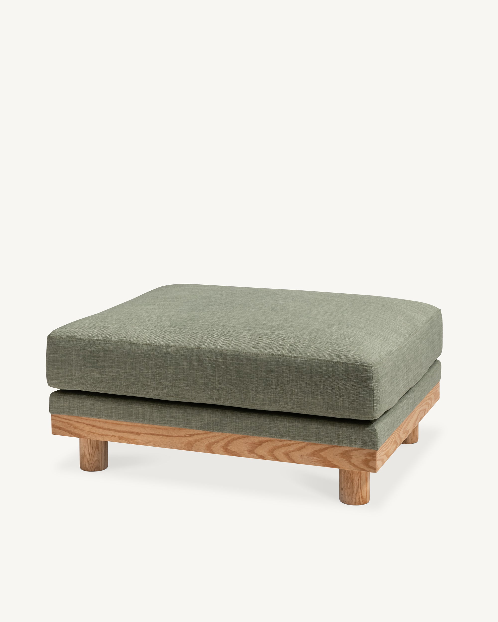 Metsa Sofa Foot Stool Sage Green