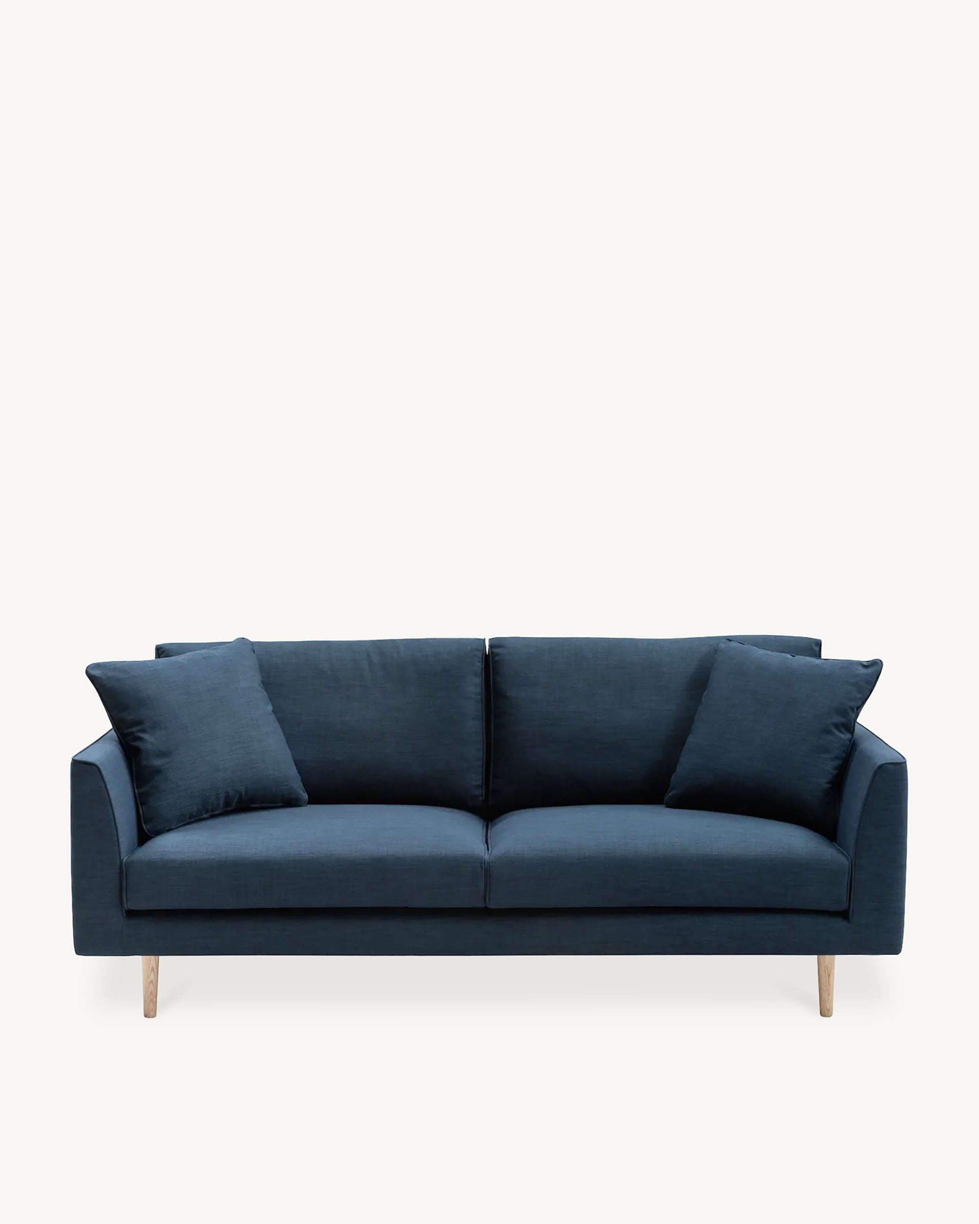 Narvik 3 Seat Sofa Royal Blue Upholstery