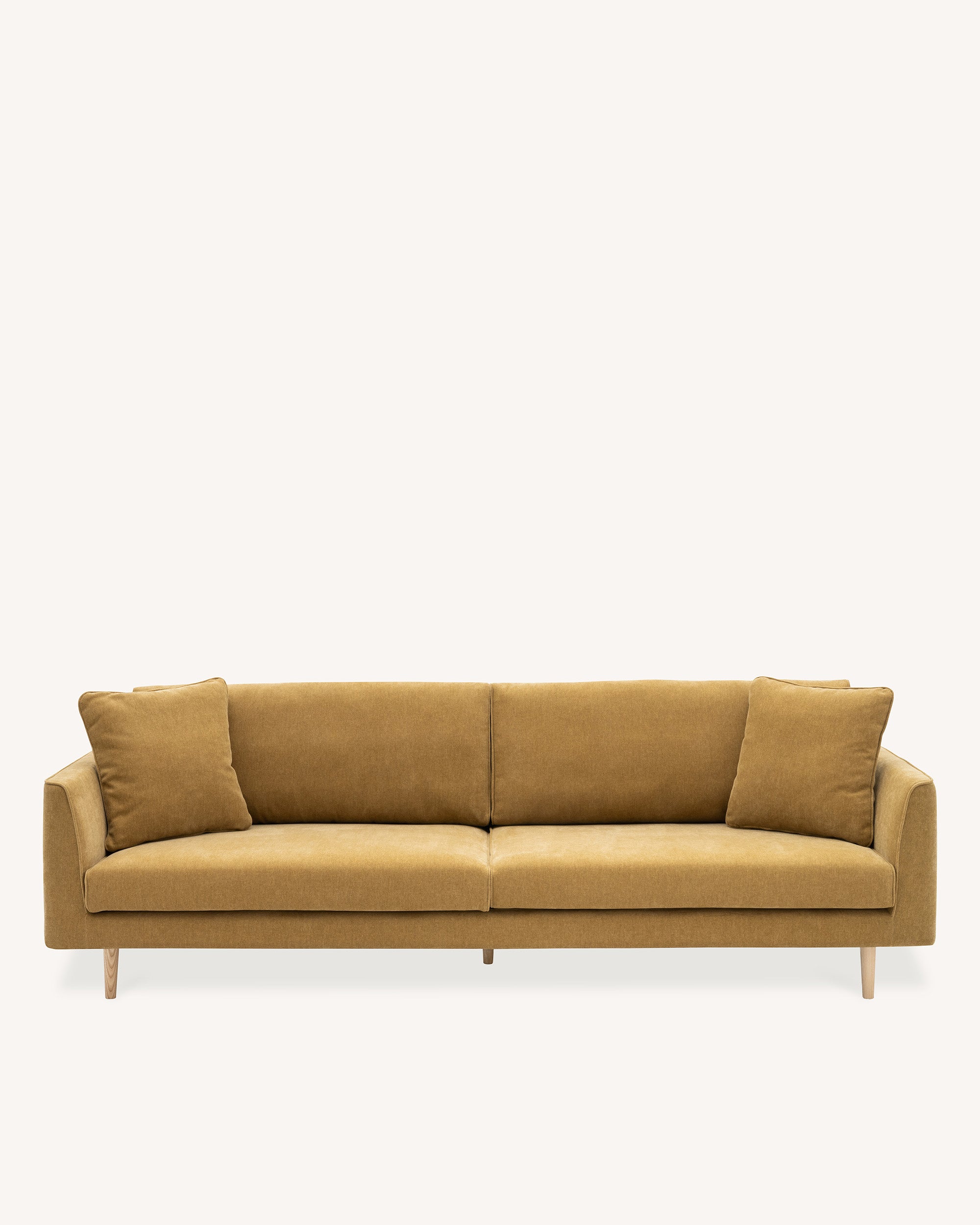 Narvik 4 Seat Sofa Butterscotch Upholstery