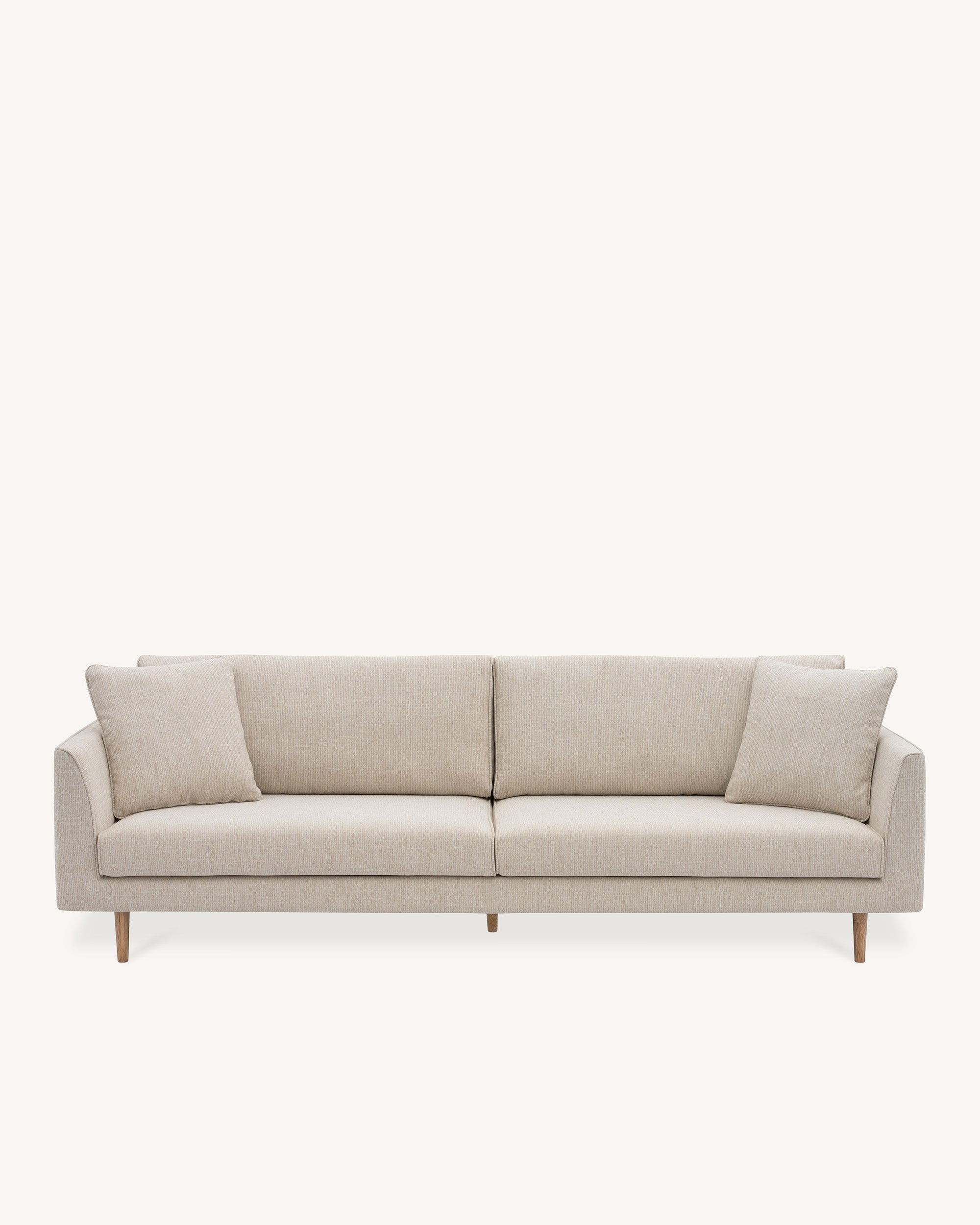 Narvik 4 Seat Sofa Sandstone Upholstery