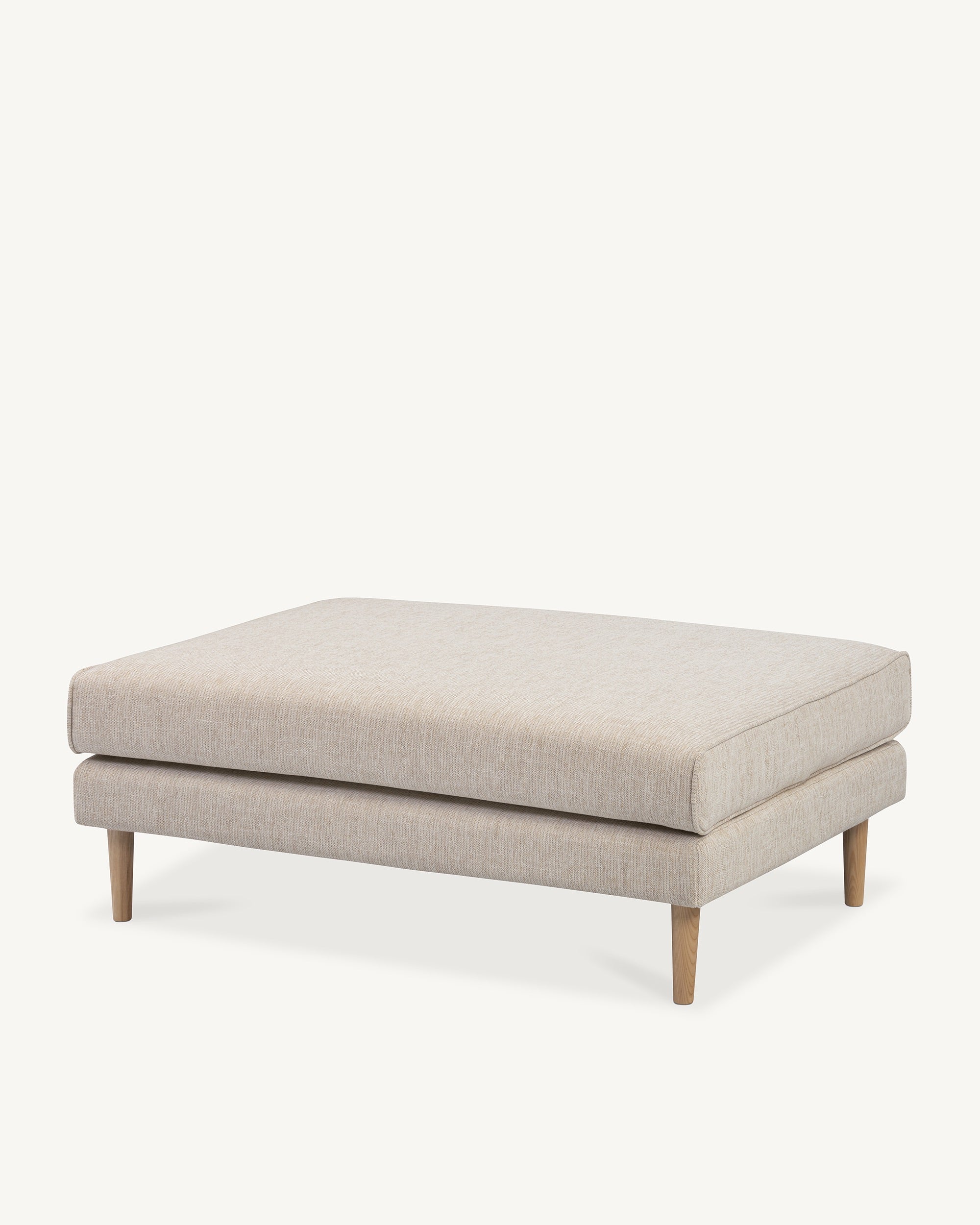 Narvik Ottoman Large Sandstone Upholstery